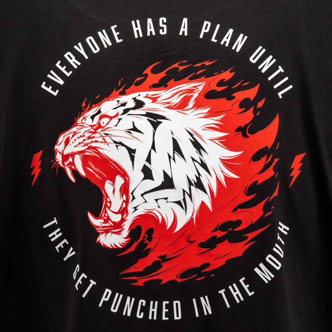 Venum x Mike Tyson: Tiger 티셔츠 – 딥 블랙