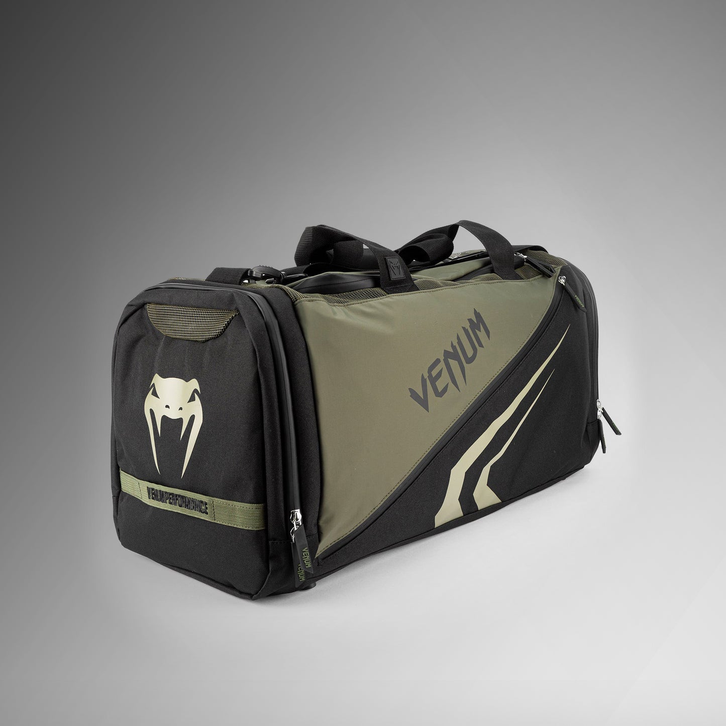 Venum Trainer Lite Evo 스포츠백 (48L) – 카키/블랙