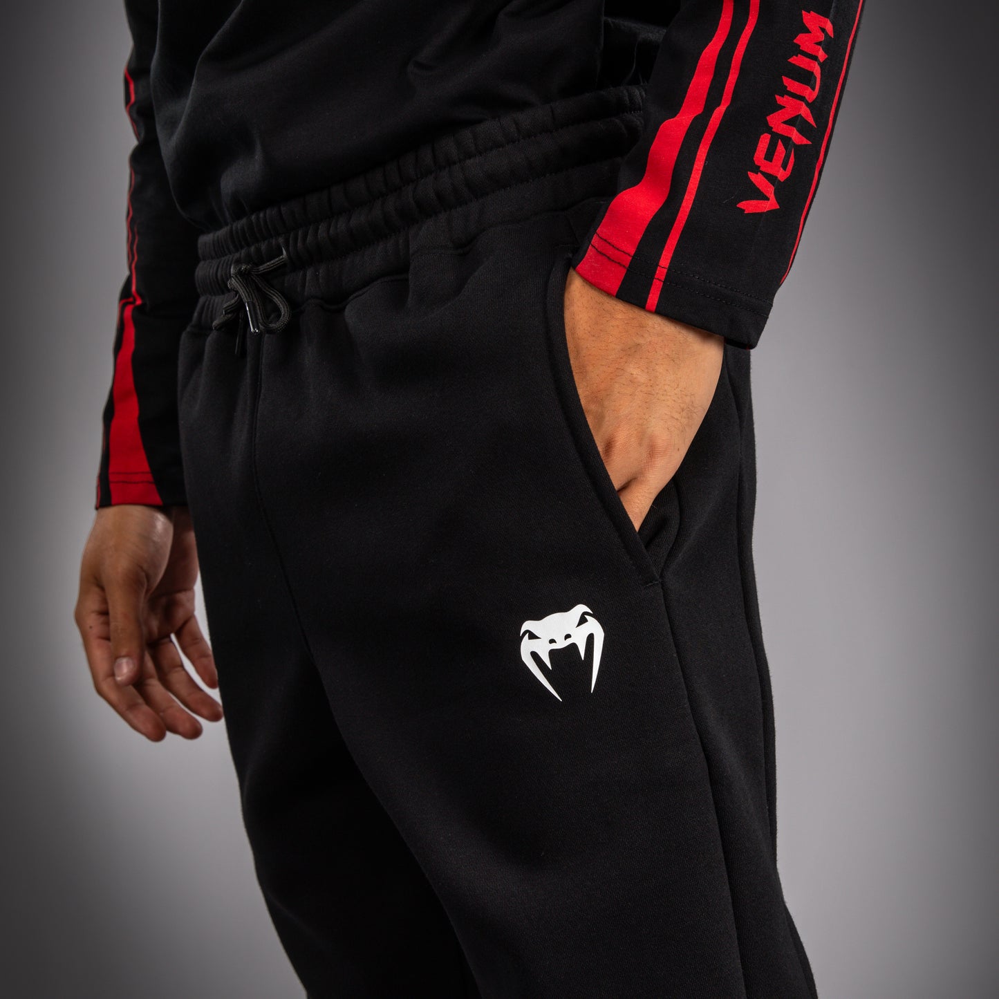 Venum UFC Unity by Venum Authentic Fight Week 남성 코튼 팬츠 - 블랙