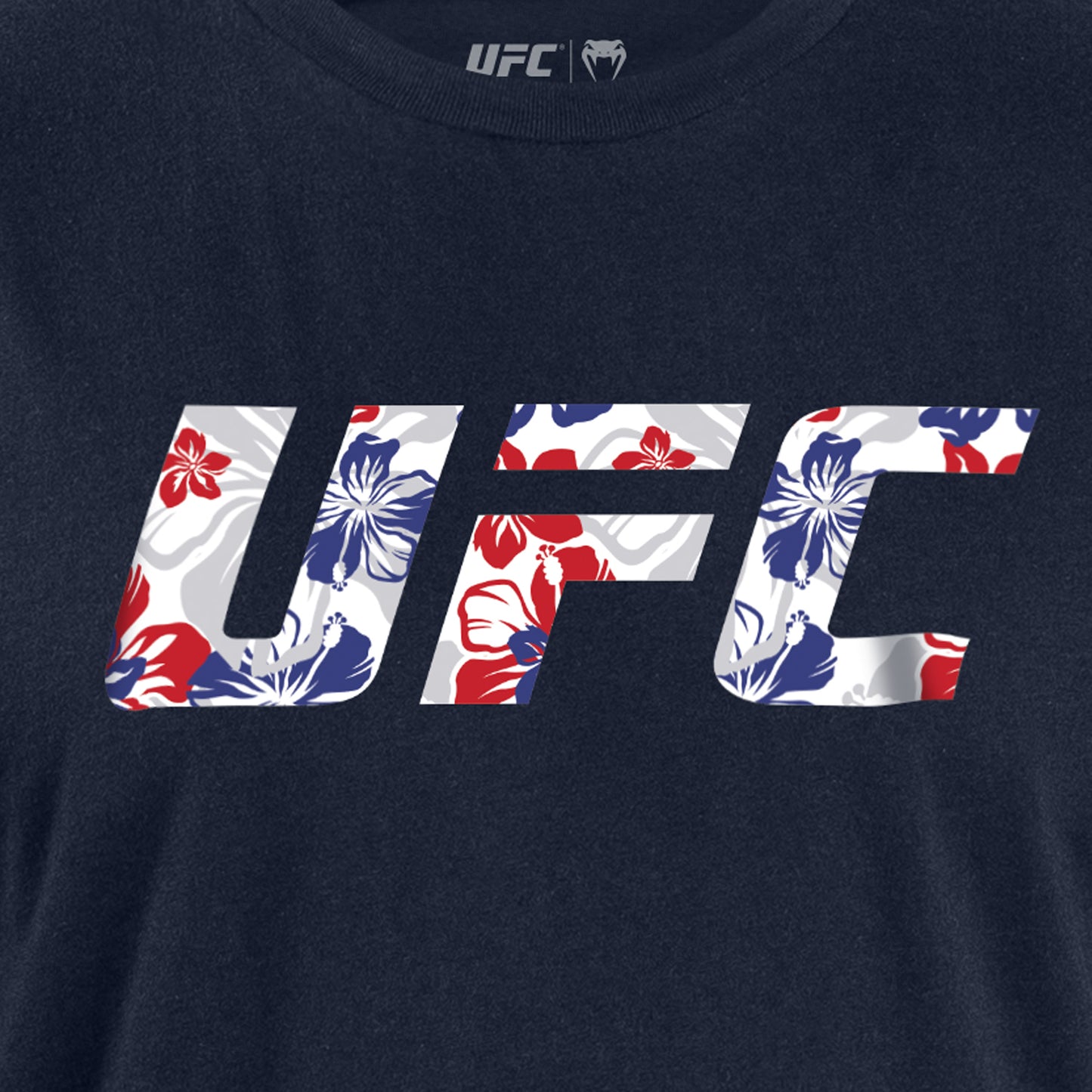 남성용 UFC Unrivaled by Venum 네이비 맥스 할로웨이 티셔츠