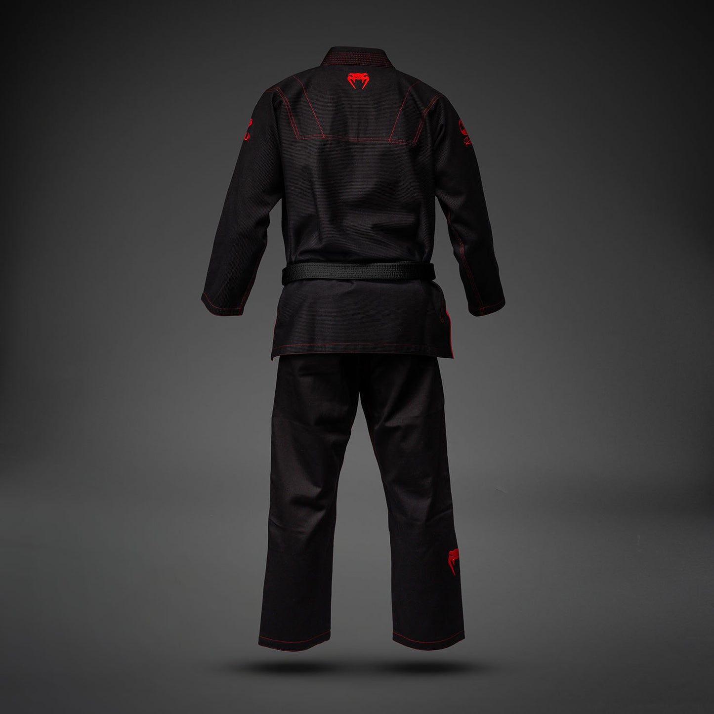 Venum X Roger Gracie Academy 주짓수 도복 – 블랙/레드