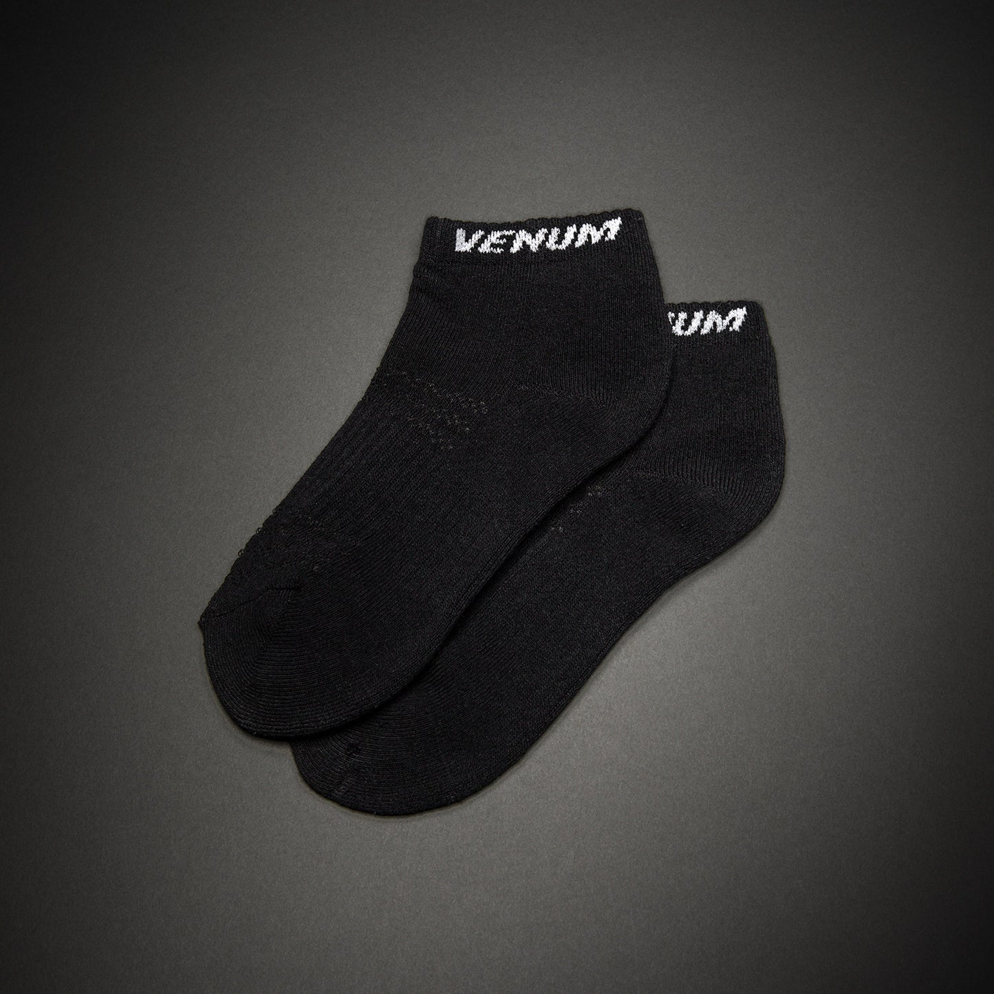 Venum Essential 발목 양말 (3켤레 세트) – 블랙/화이트