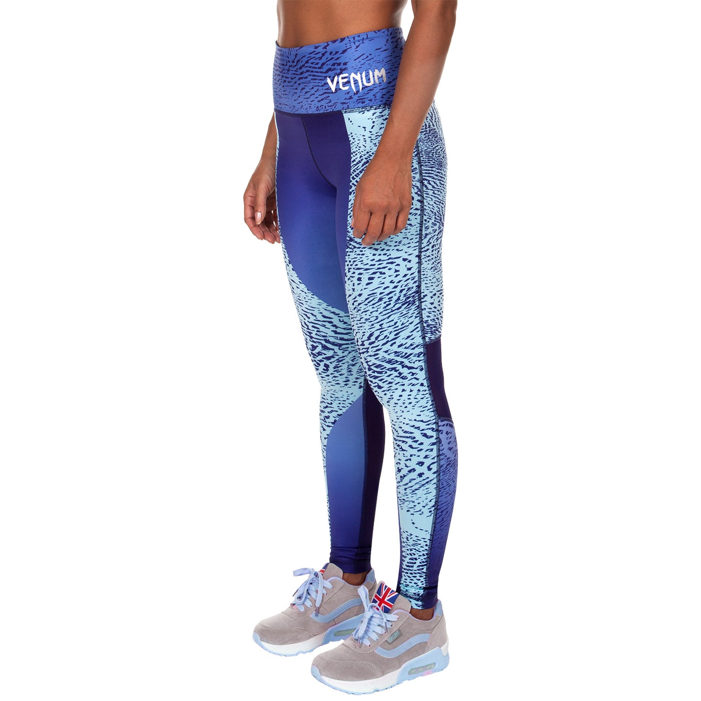 Venum Dune Leggings - Dark purple/Light latigo bay