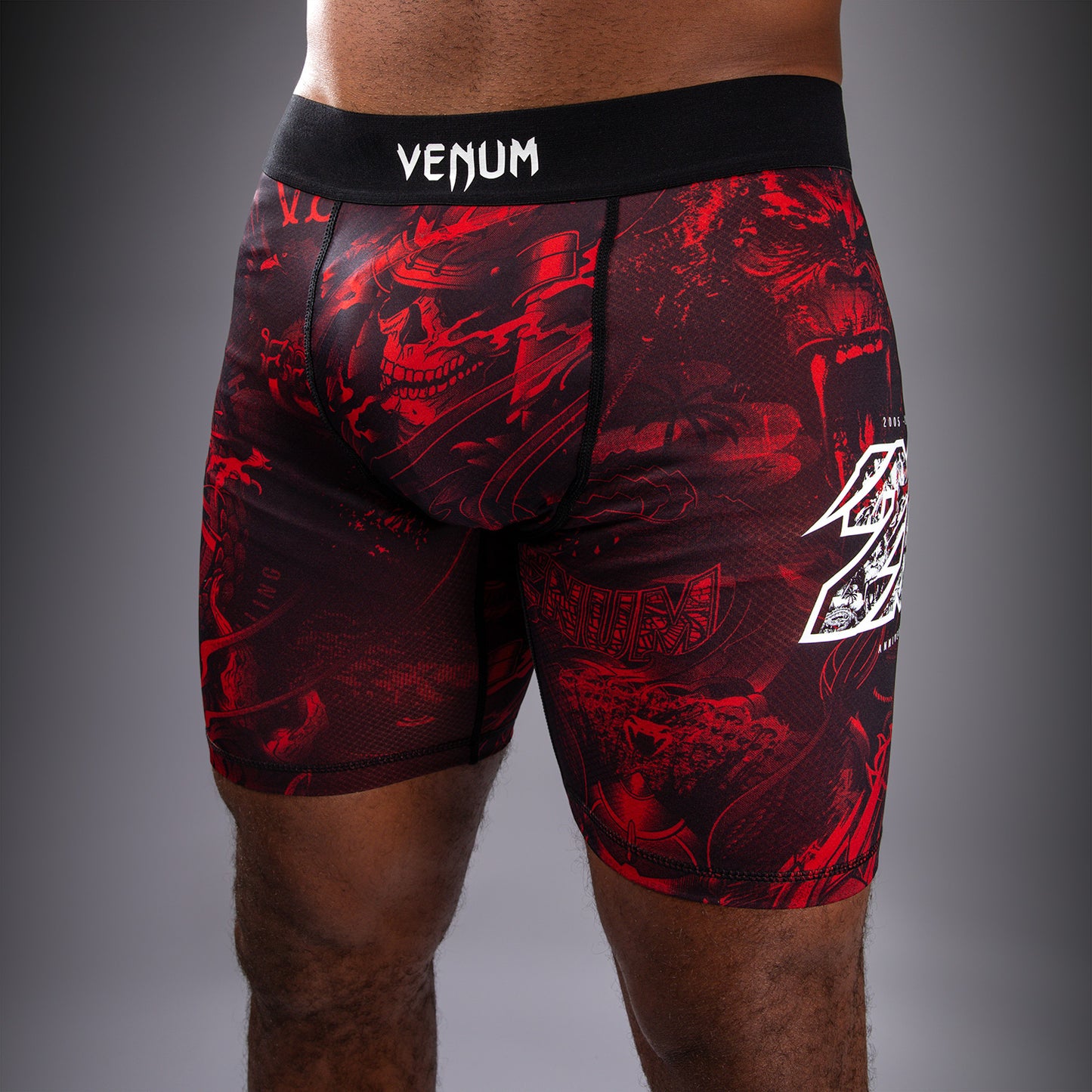 Venum 20주년 발리 투도 쇼츠 – 블랙/레드