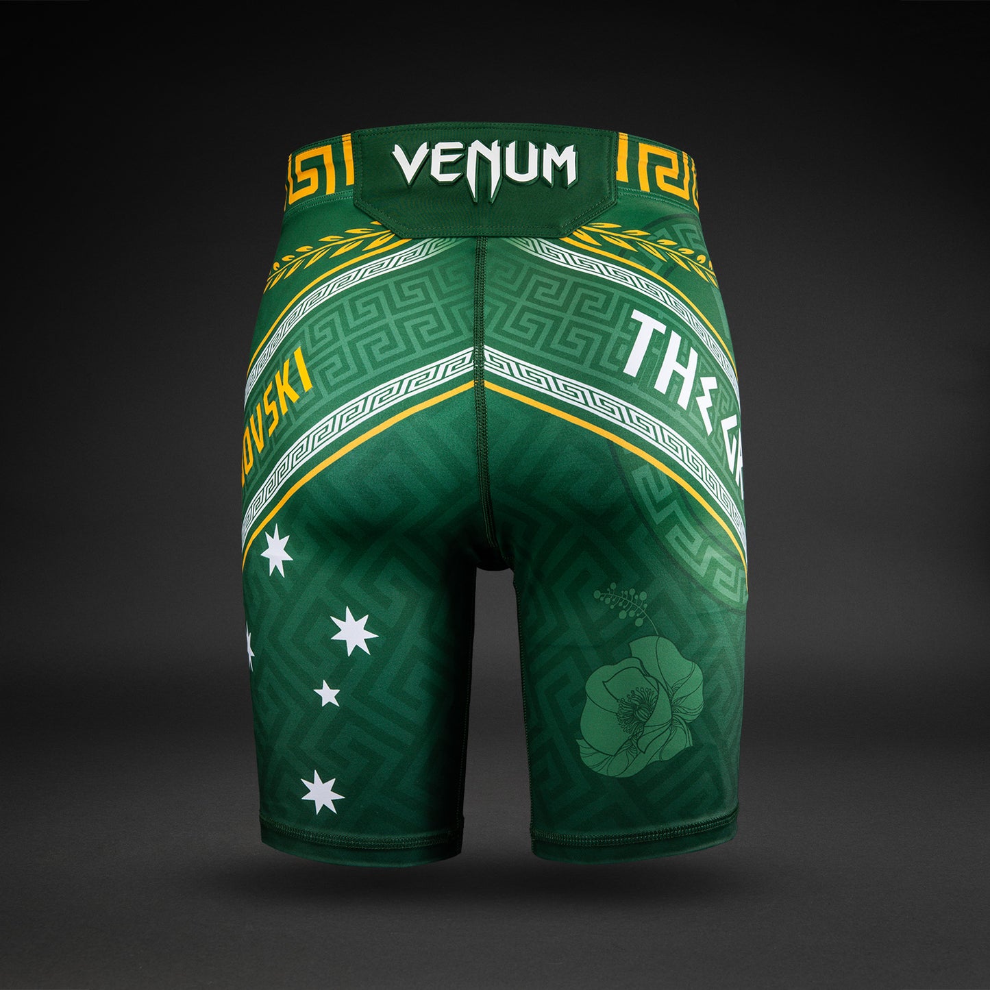 남성용 UFC Unrivaled by VENUM 알렉산더 볼카노프스키 발리 투도 쇼츠 – 그린