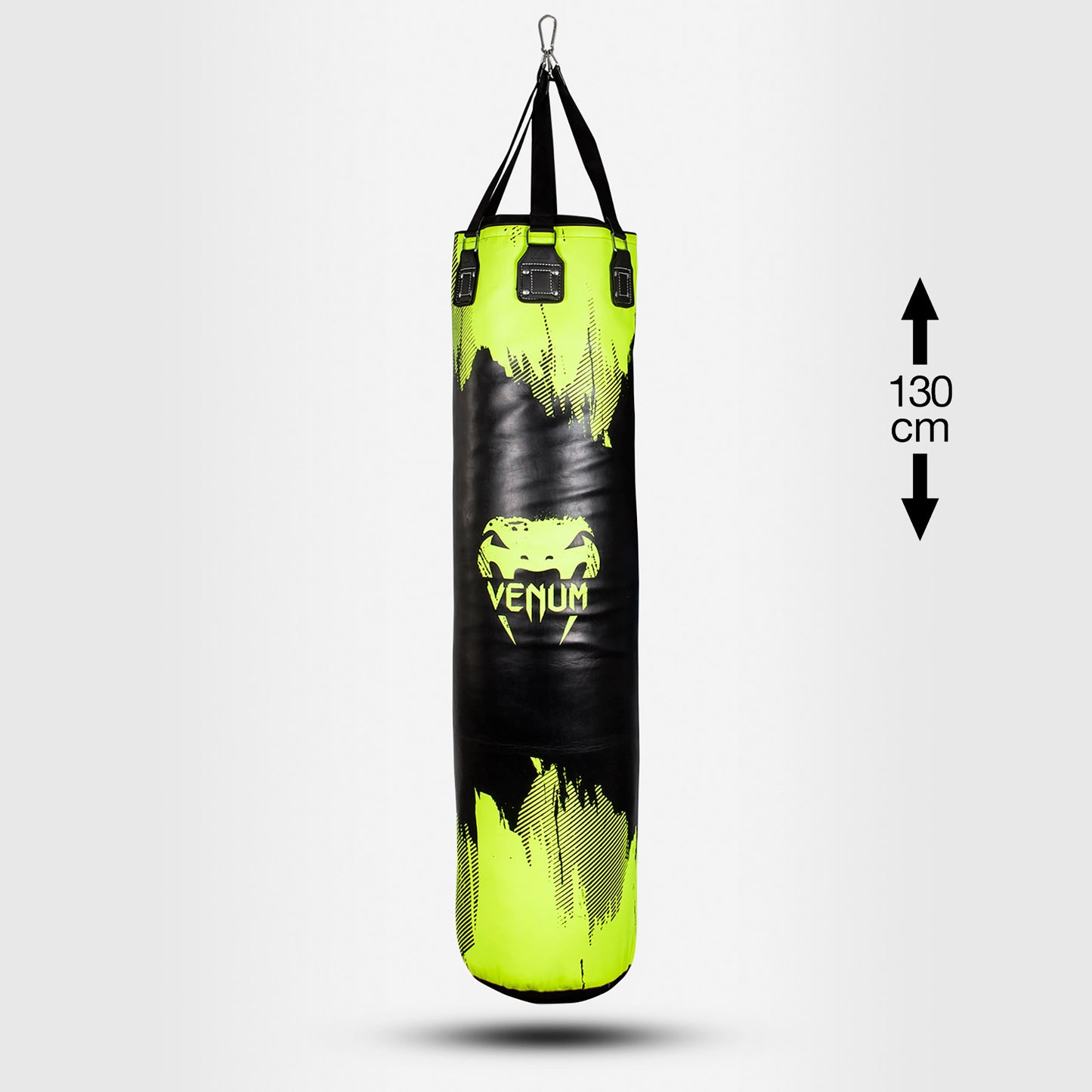 Venum Hurricane 샌드백 – 네오 옐로우/블랙 – 130 cm