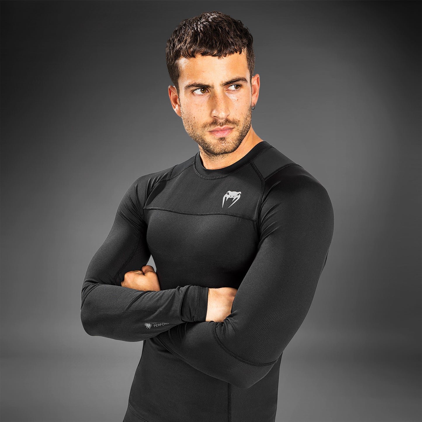 Venum G-Fit Air 래쉬가드 긴팔 – 블랙
