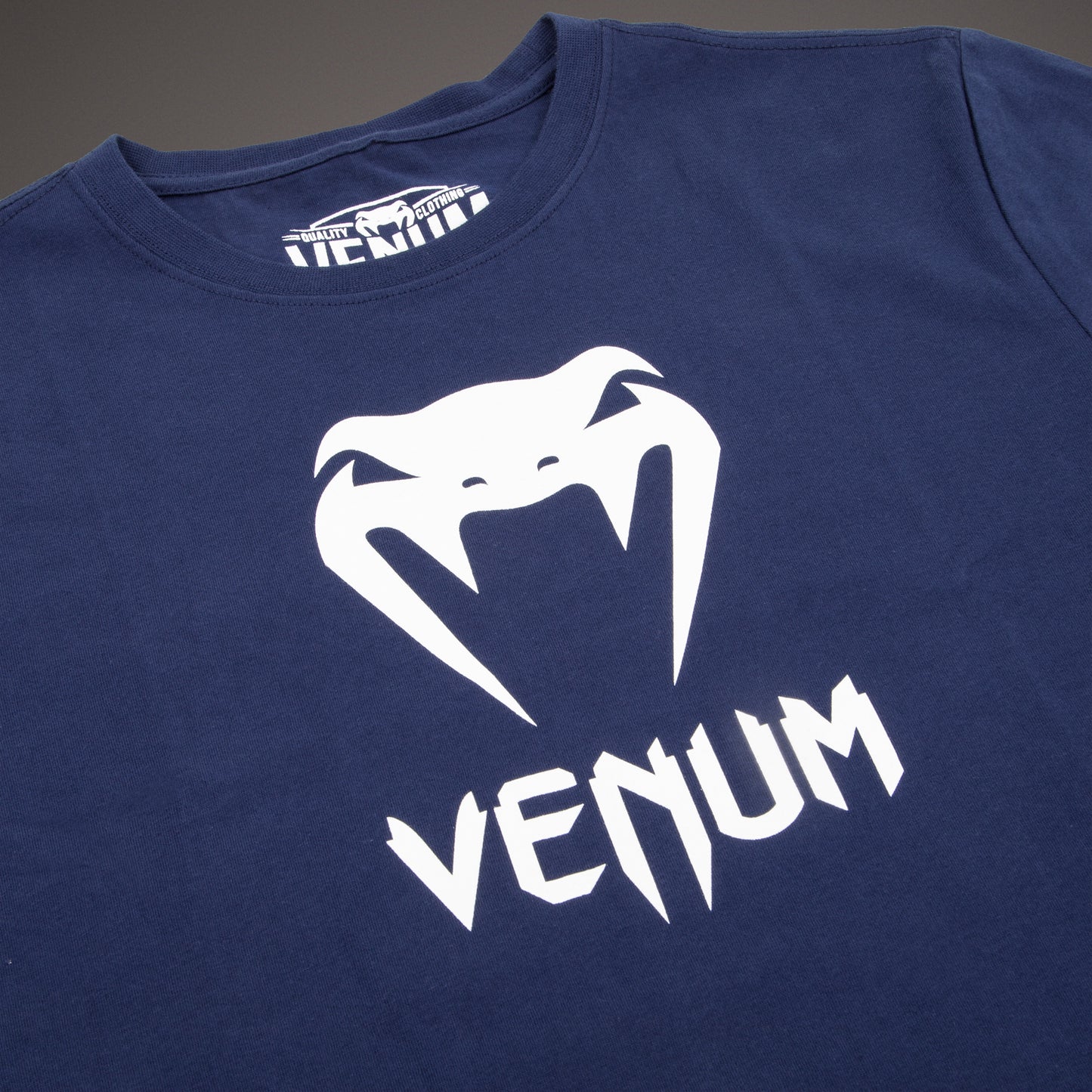 Venum Classic 코튼 티셔츠 – 네이비 블루