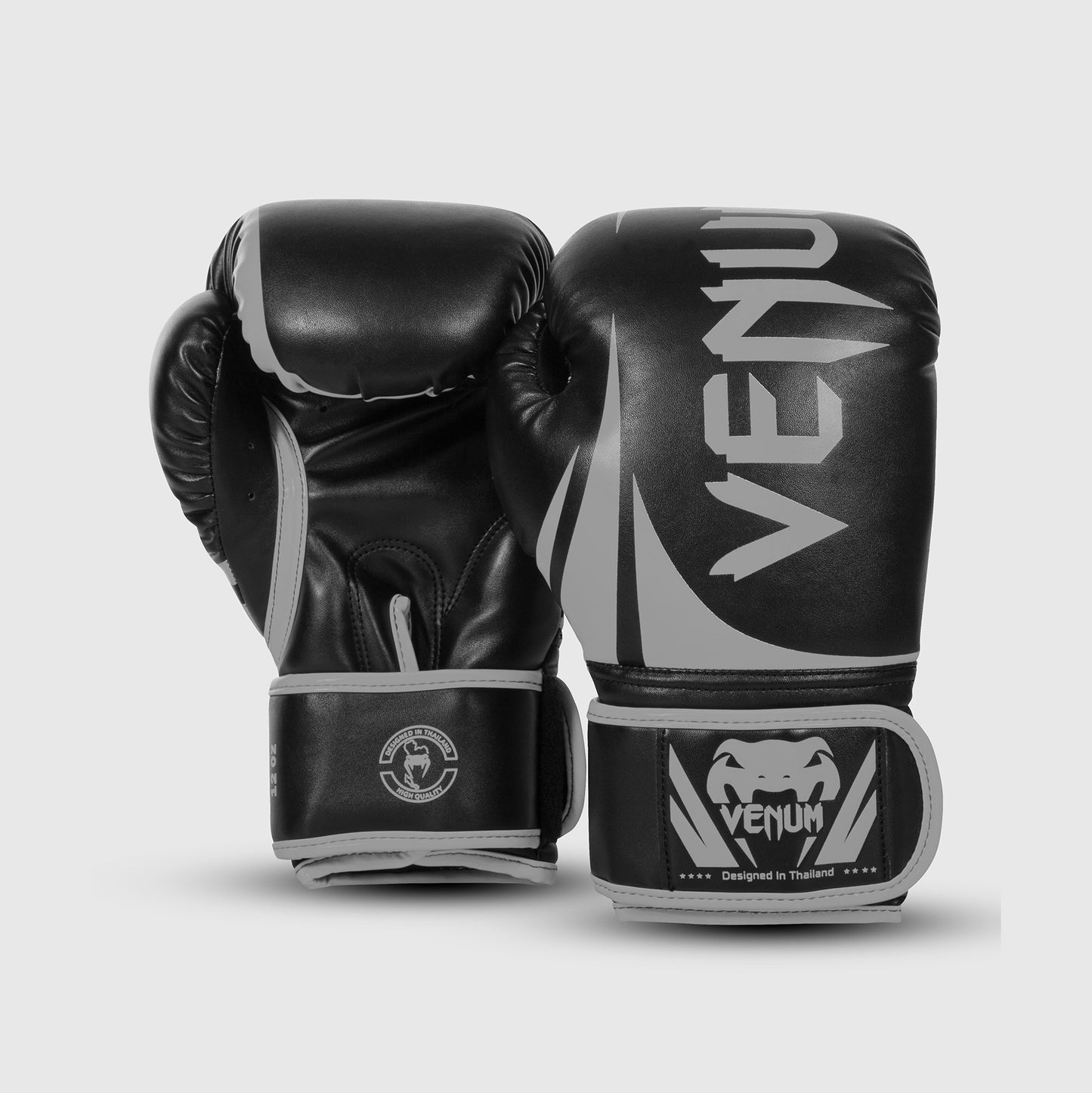 Venum Challenger 2.0 복싱 글러브 – 블랙/그레이