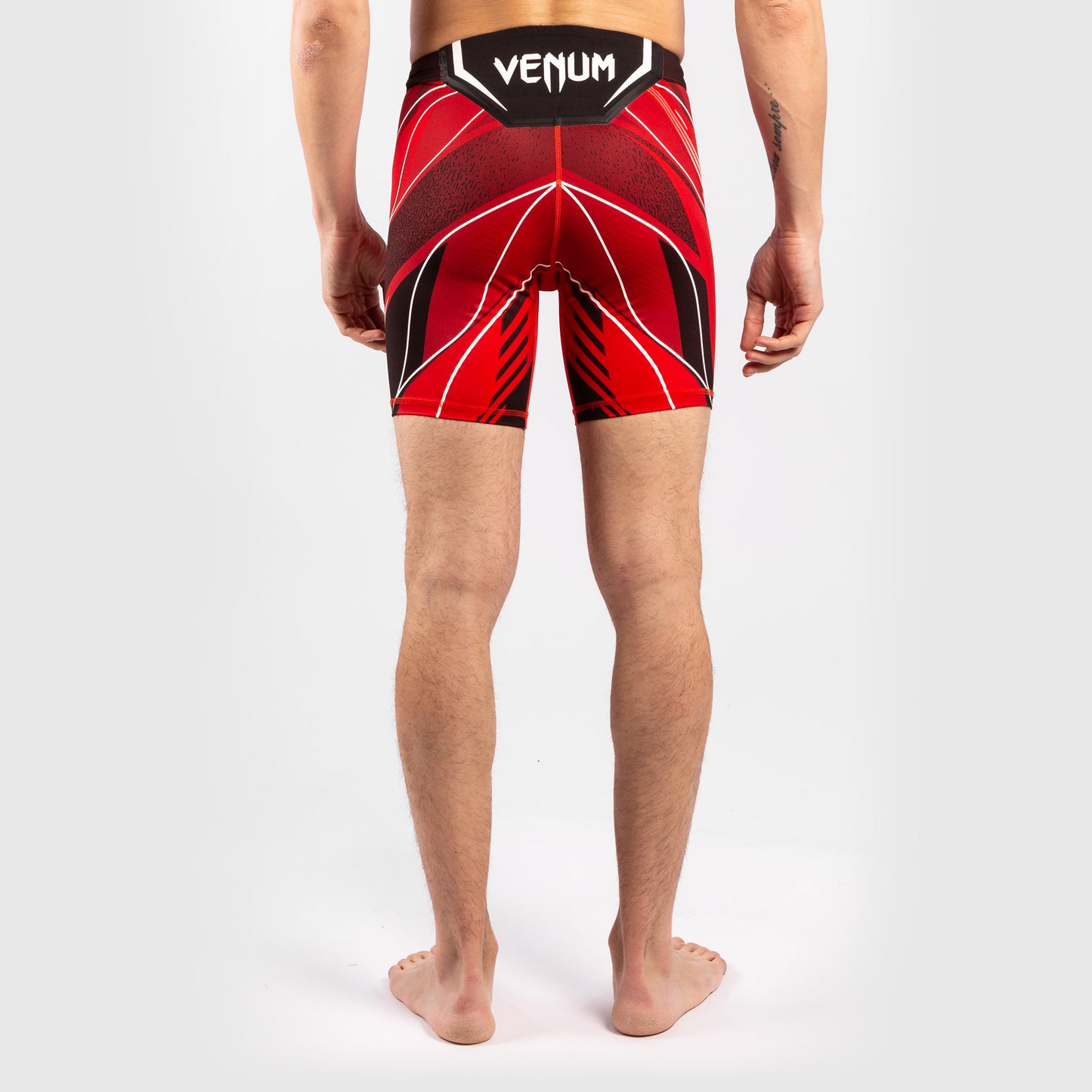 UFC Venum Authentic Fight Night Men's Vale Tudo Shorts - Short Fit - Red
