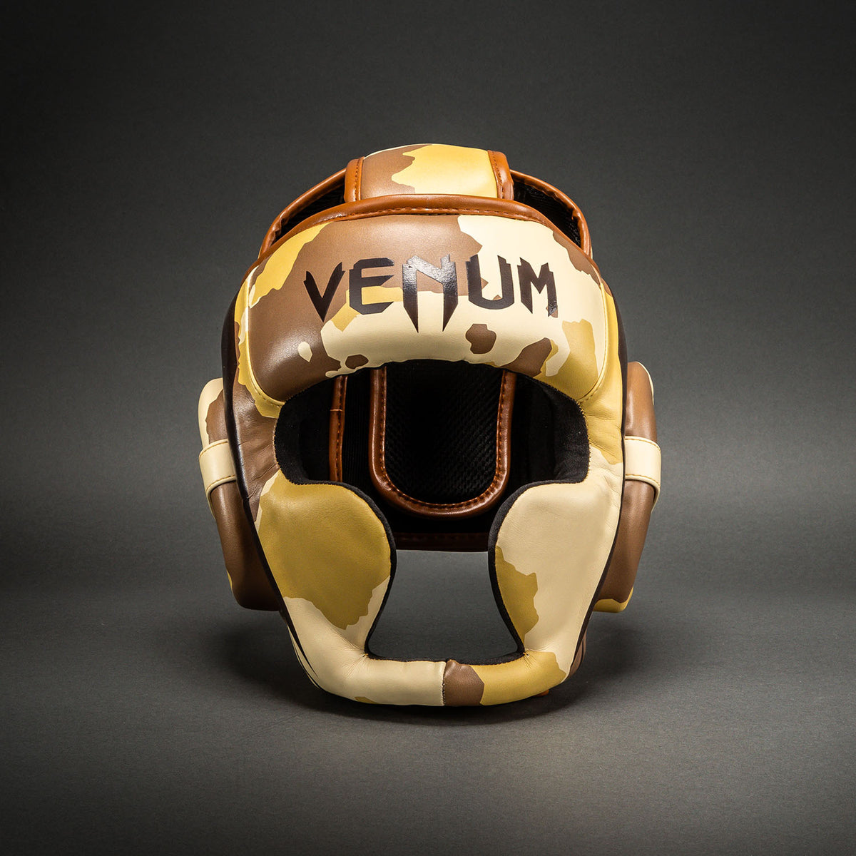 Venum Elite Camo 헤드기어 – 라이트 베이지/브라운