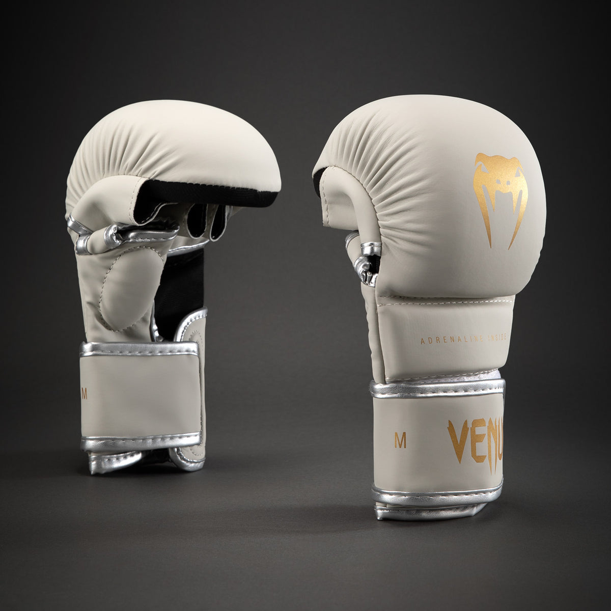 Venum Contender 1.5 스파링 글러브 - 아이보리/골드