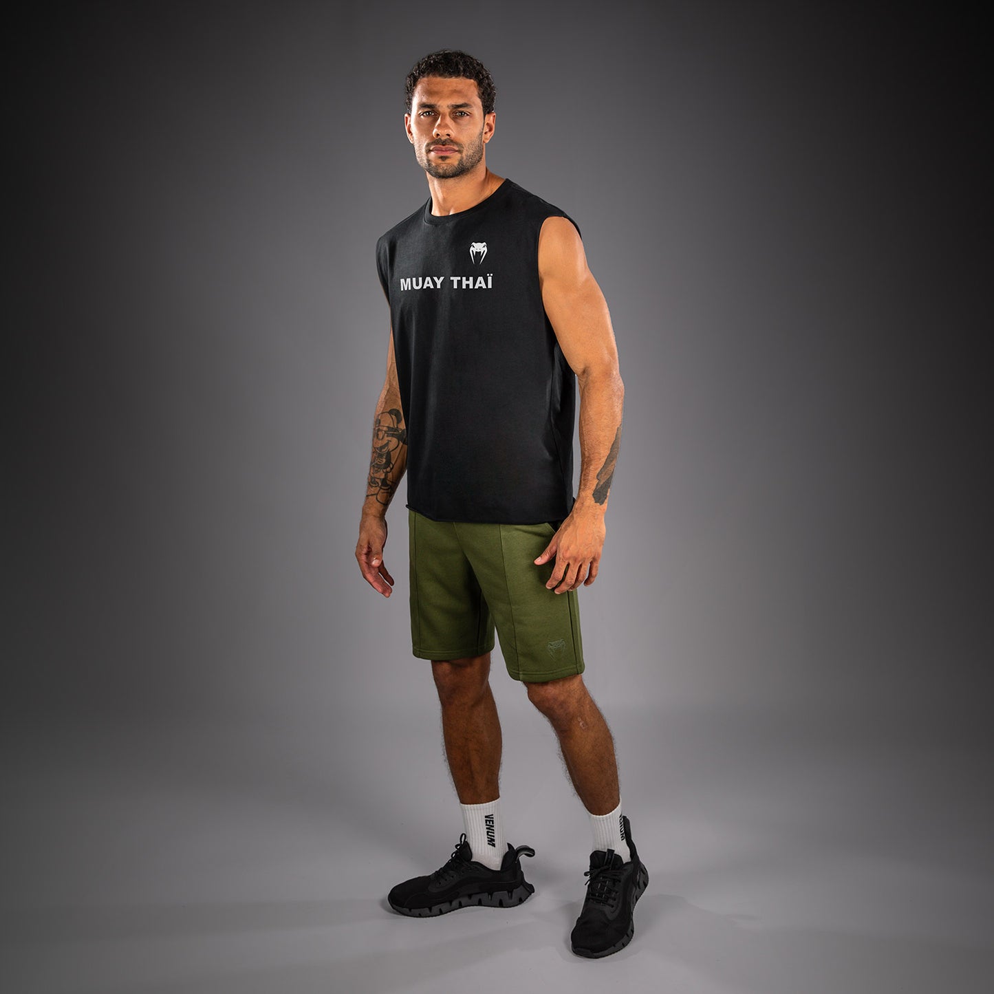 Venum Muay Thai VT 티셔츠 – 블랙