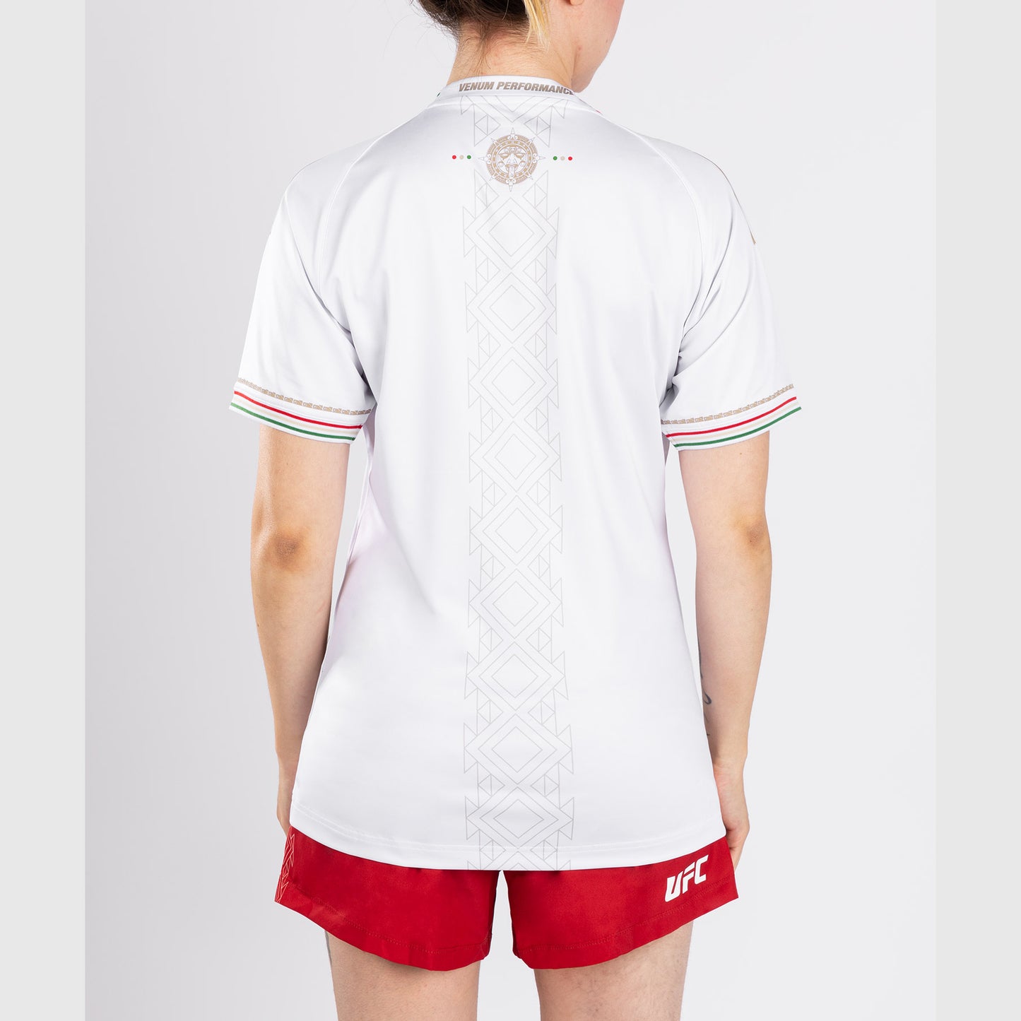 Noche UFC by Venum Authentic Fight Night 여성용 워크아웃 저지 – 화이트