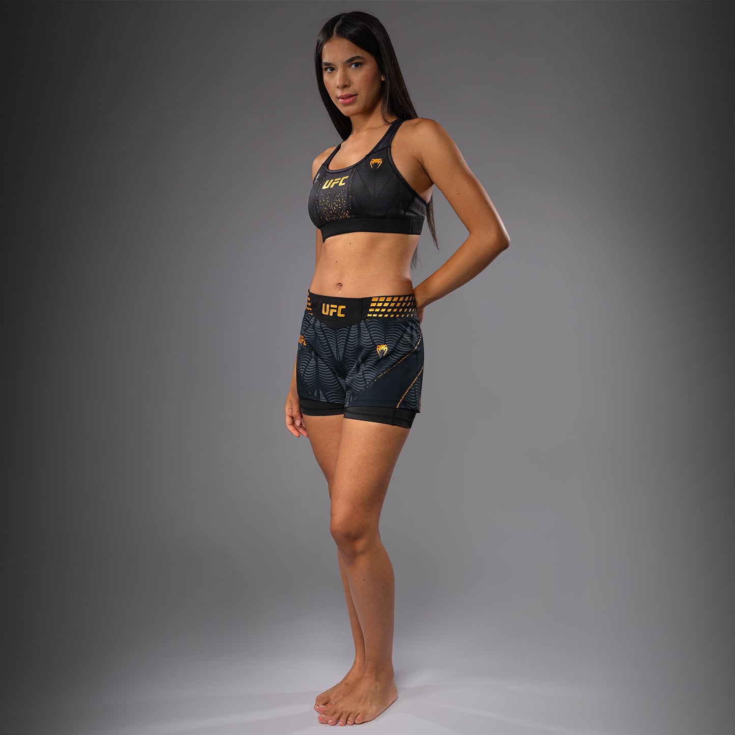 Women's UFC Zenith by Venum 챔피언 오센틱 숏 핏 파이트 쇼츠
