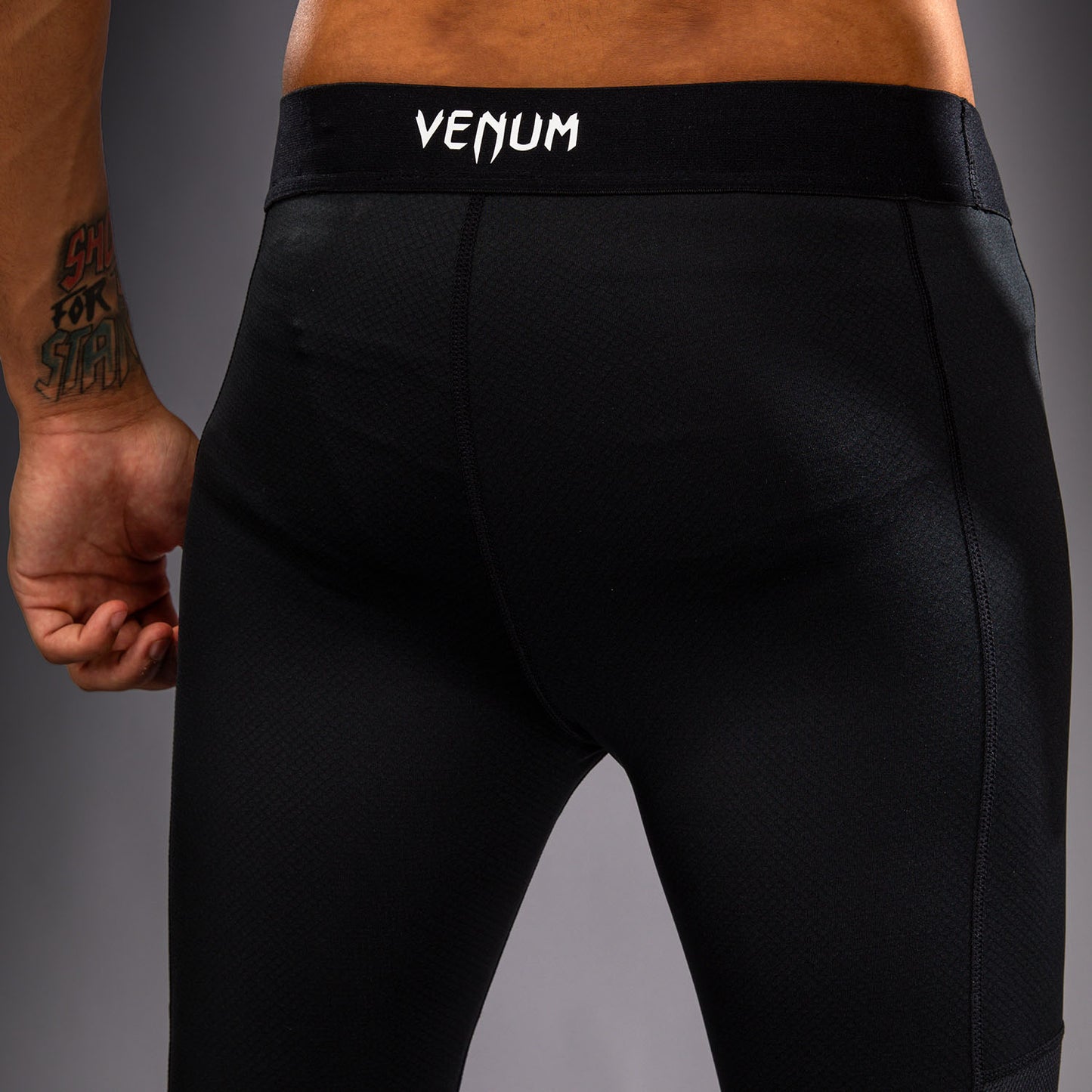 Venum MX Basics 컴프레션 타이츠 - 블랙/화이트