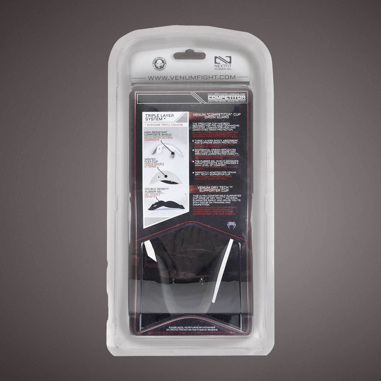 Venum Competitor Silver Series 그로인 가드 및 조크스트랩