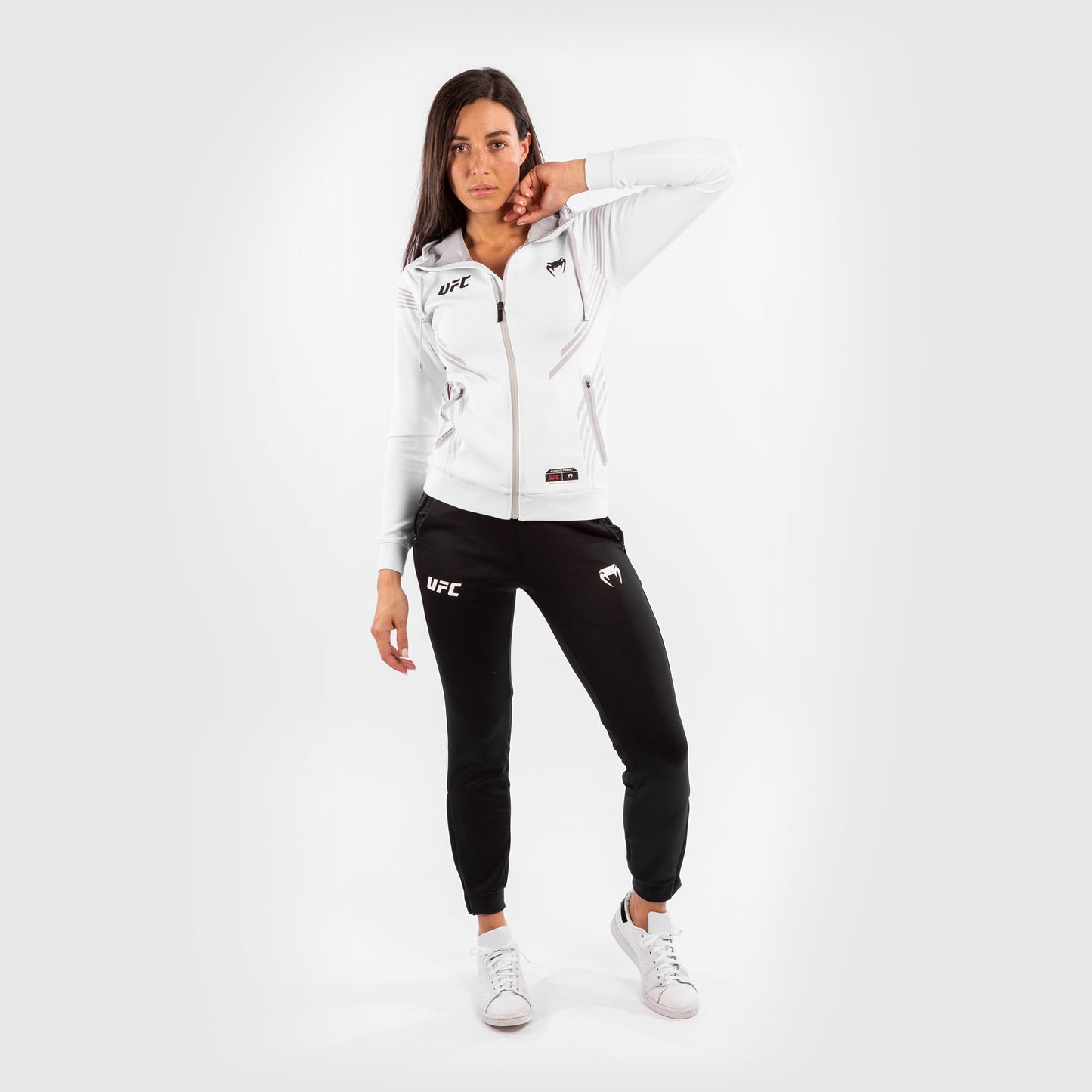 UFC Venum Authentic Fight Night 여성용 워크아웃 팬츠 – 블랙