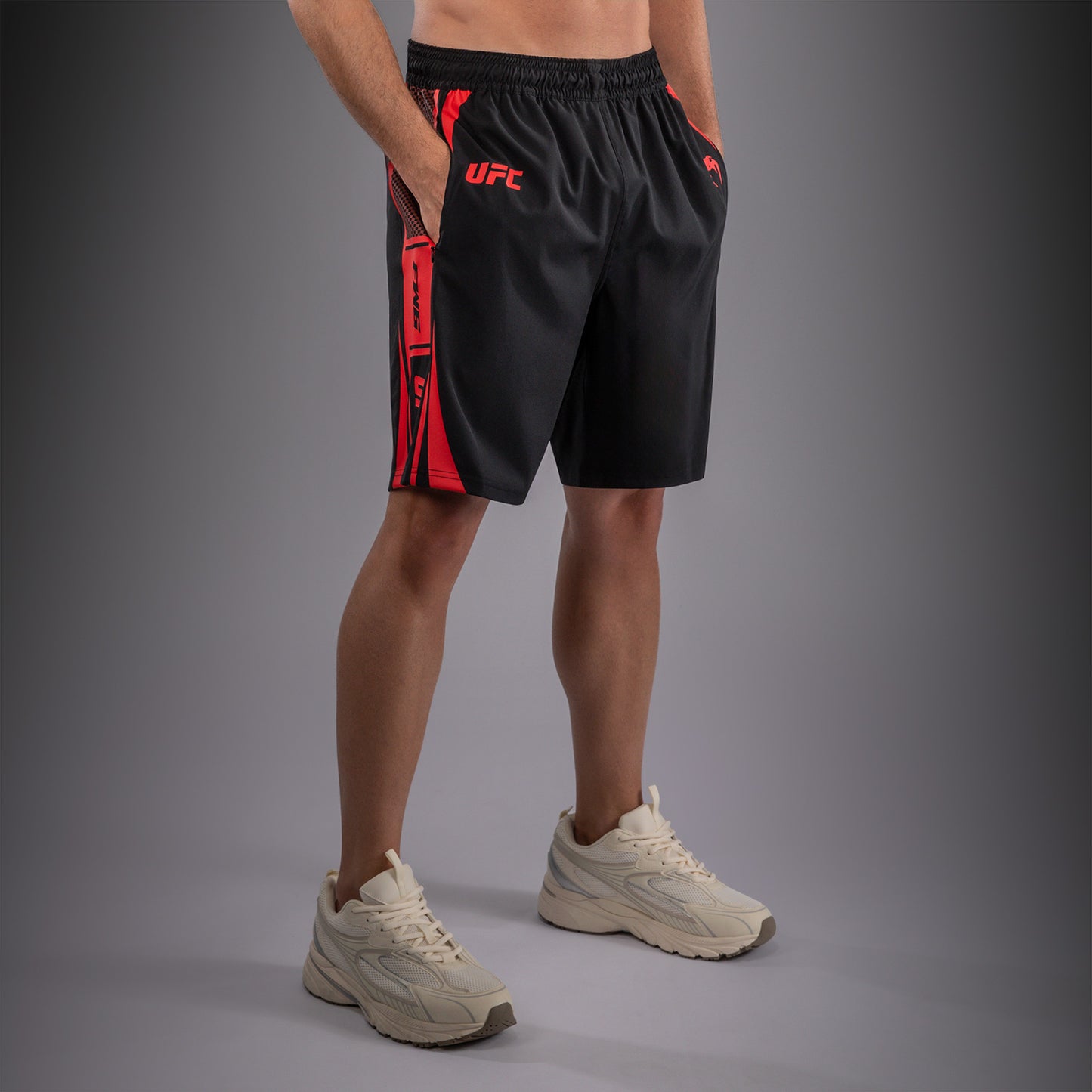 Venum UFC Unity by Venum Authentic Fight Week 남성 기능성 쇼츠 - 블랙