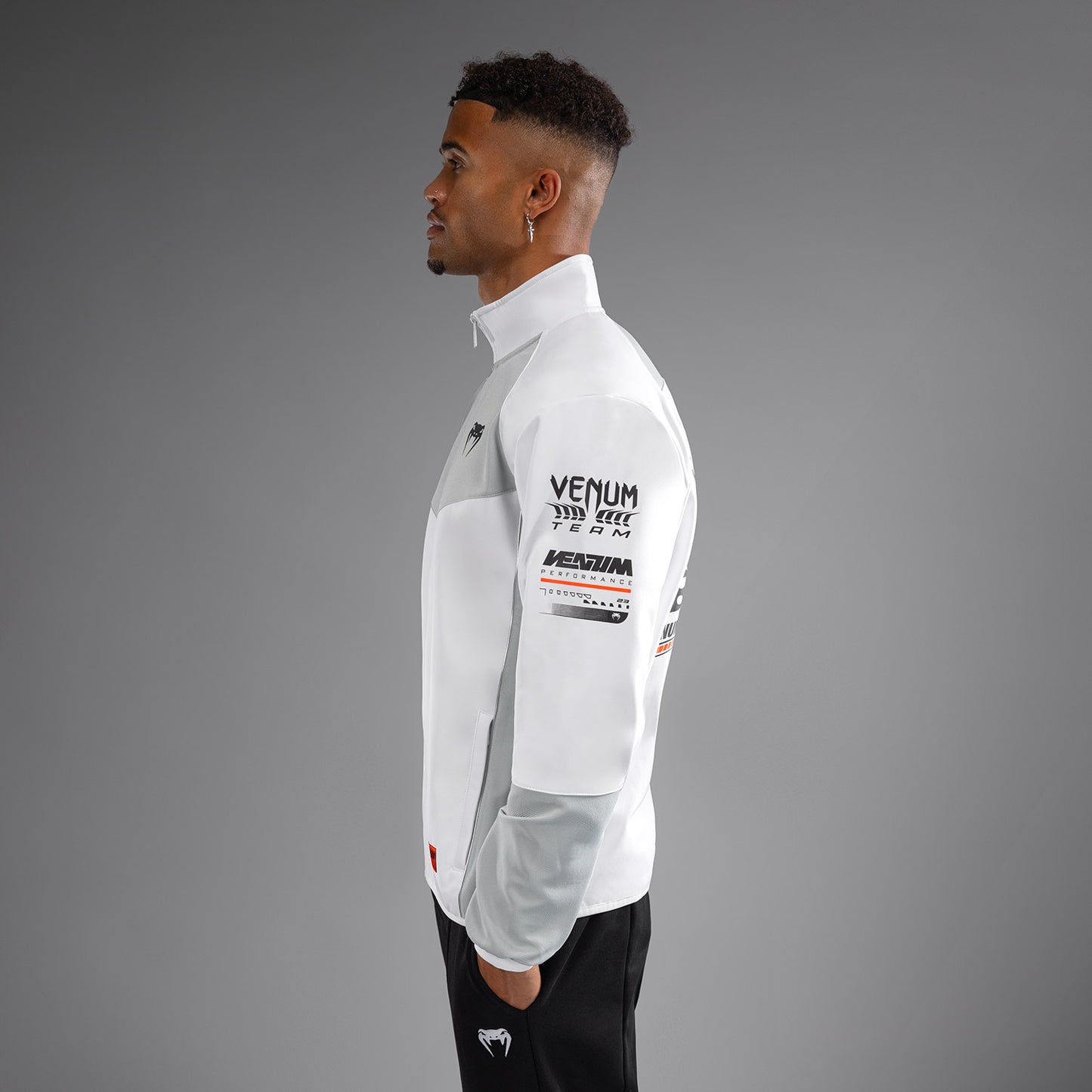 Venum Motorsport 소프트쉘 자켓 – 스노우 화이트