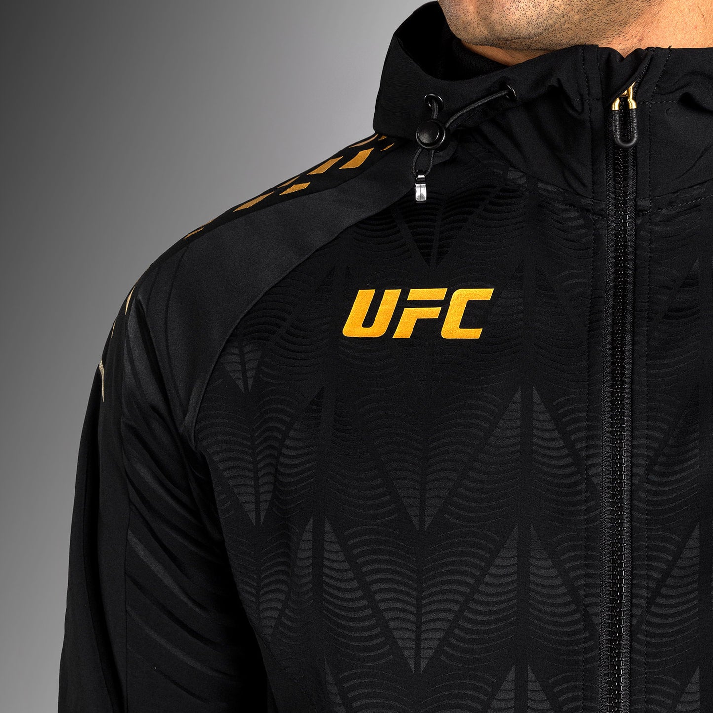 남성용 UFC Zenith by Venum Champion 오센틱 파이트 나이트 워크아웃 후디