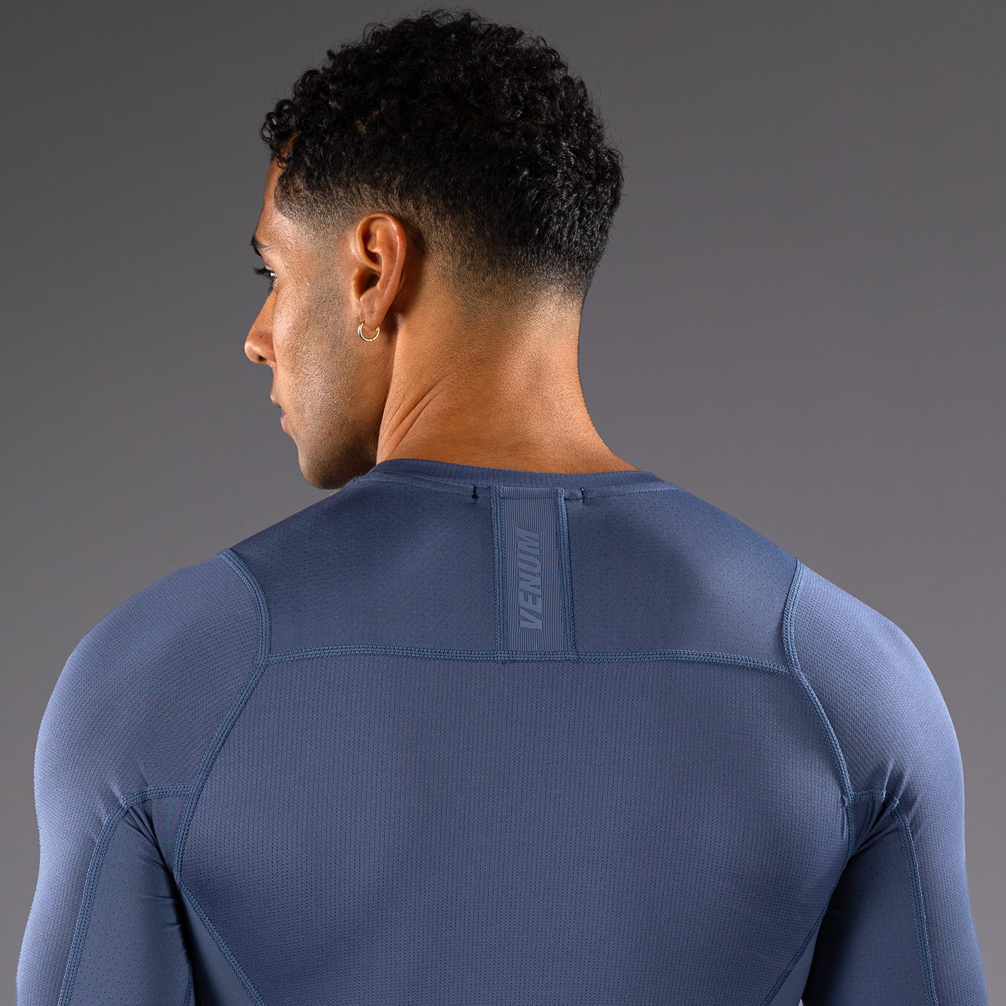Venum G-Fit Air 남성용 긴팔 래쉬가드 – 포기 블루