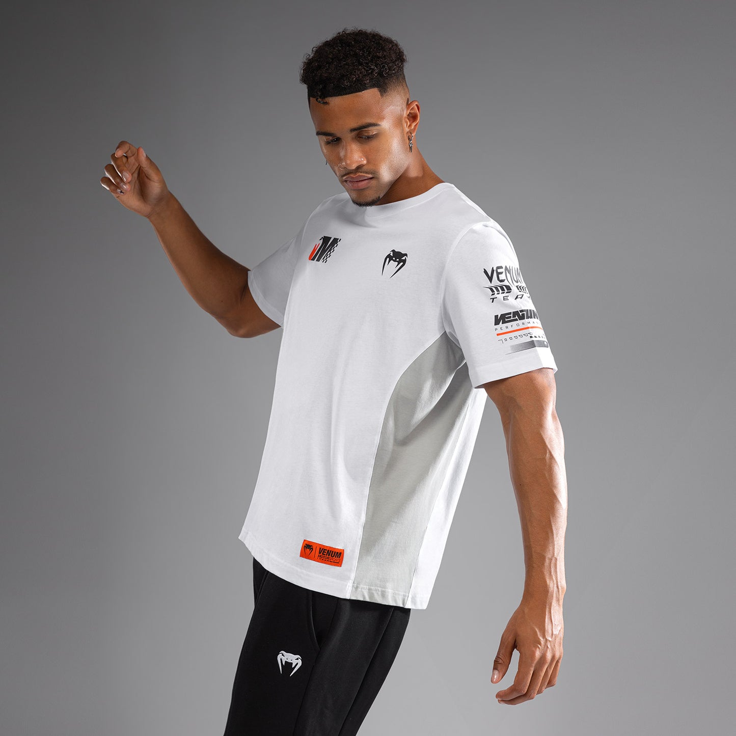 Venum Motorsport 티셔츠 – 스노우 화이트
