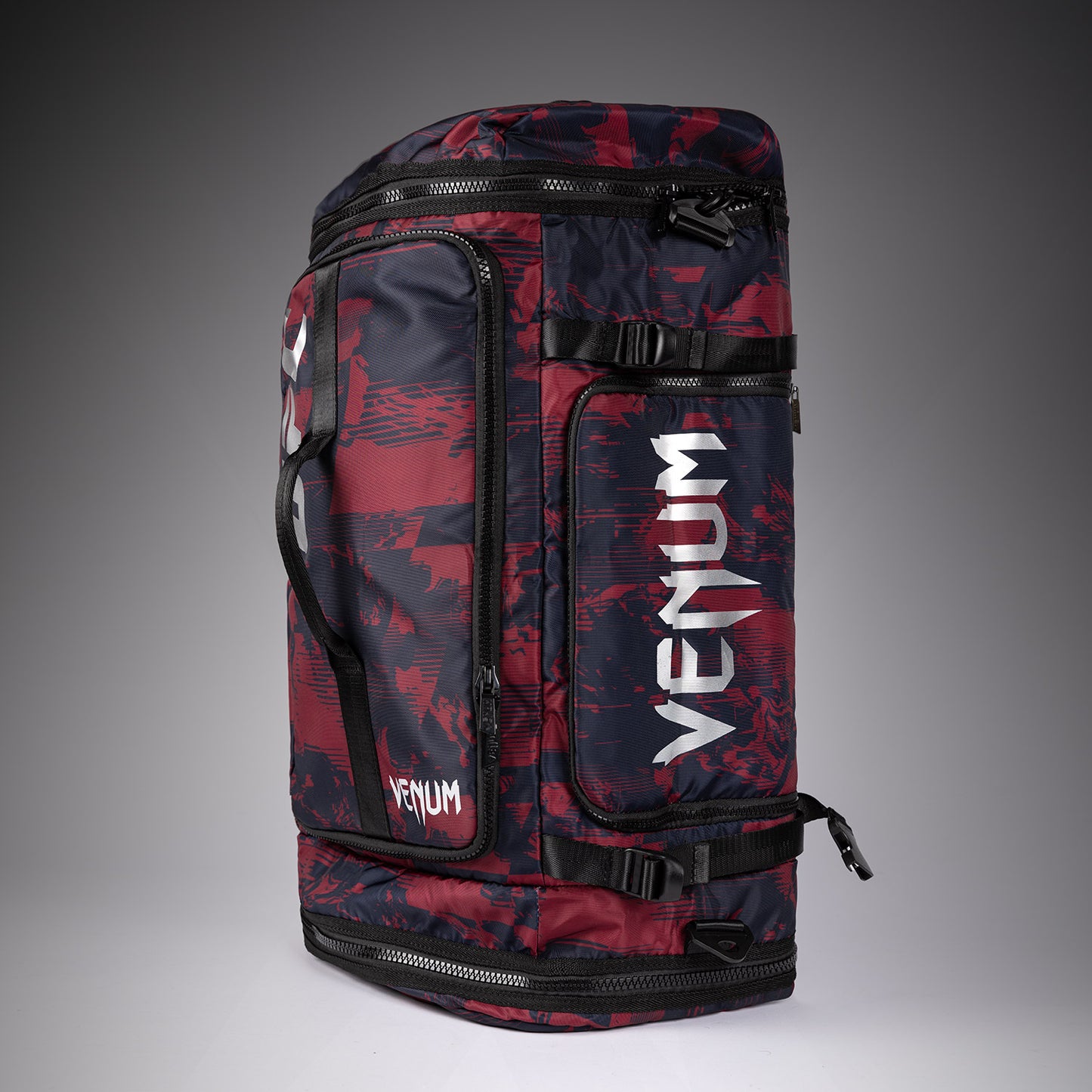Unisex UFC Zenith by Venum 버건디 어센틱 파이트 위크 기어 백 (48L)
