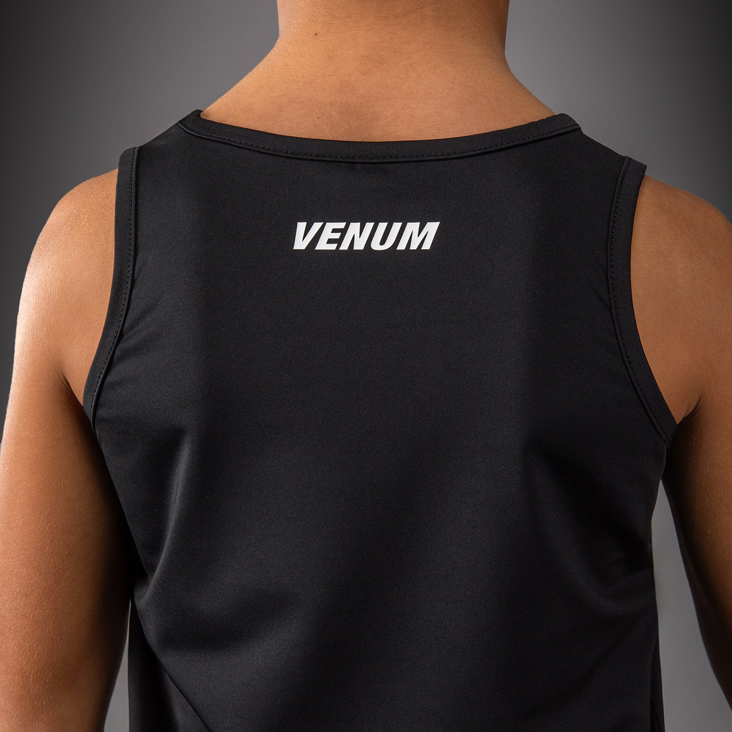Venum Contender 키즈용 탱크탑 – 블랙/화이트