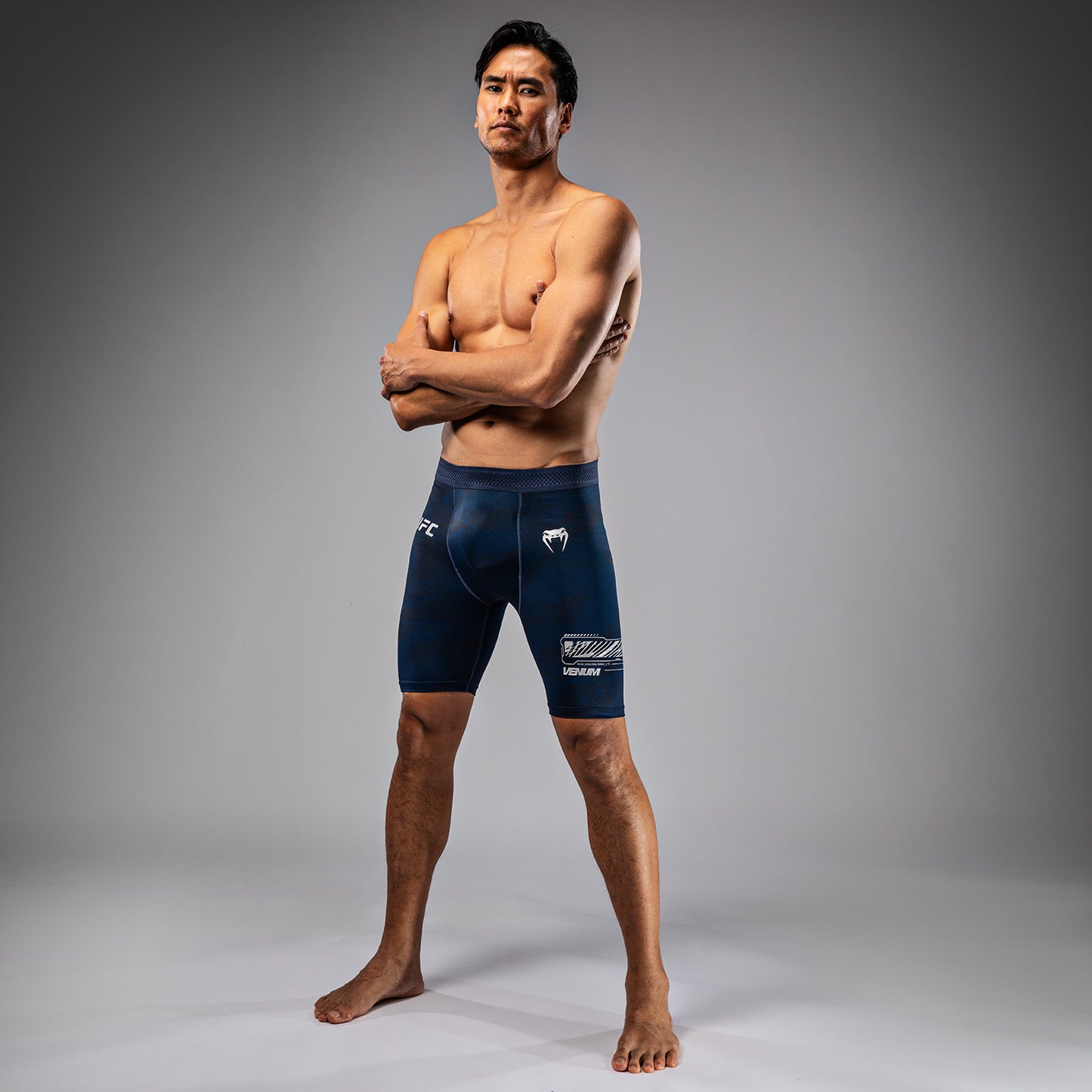 UFC Fusion by Venum Fight Week 남성용 발리 투도 쇼츠 – 오션 그린
