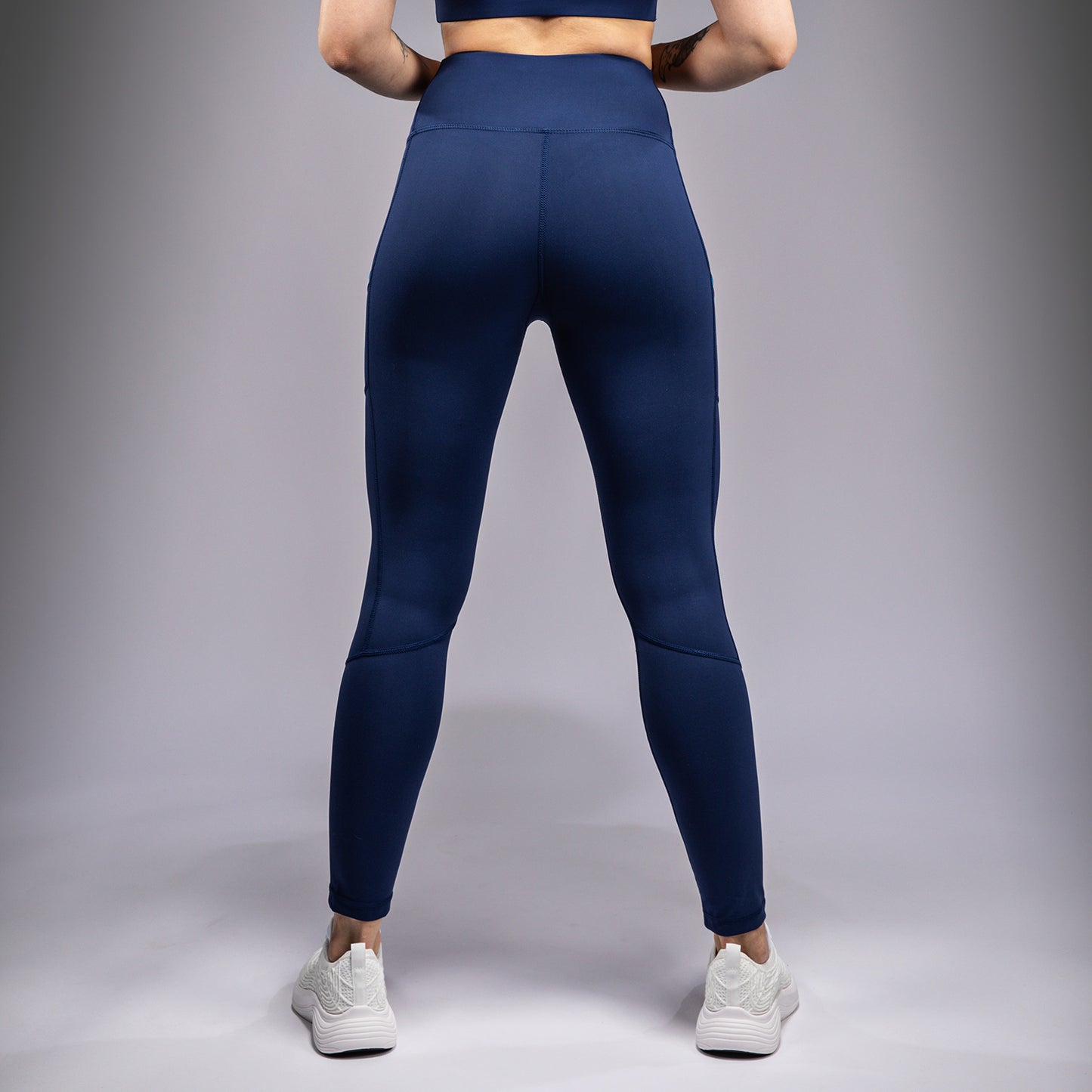 Venum x Top Rank Original 여성용 7/8 레깅스 – 네이비 블루