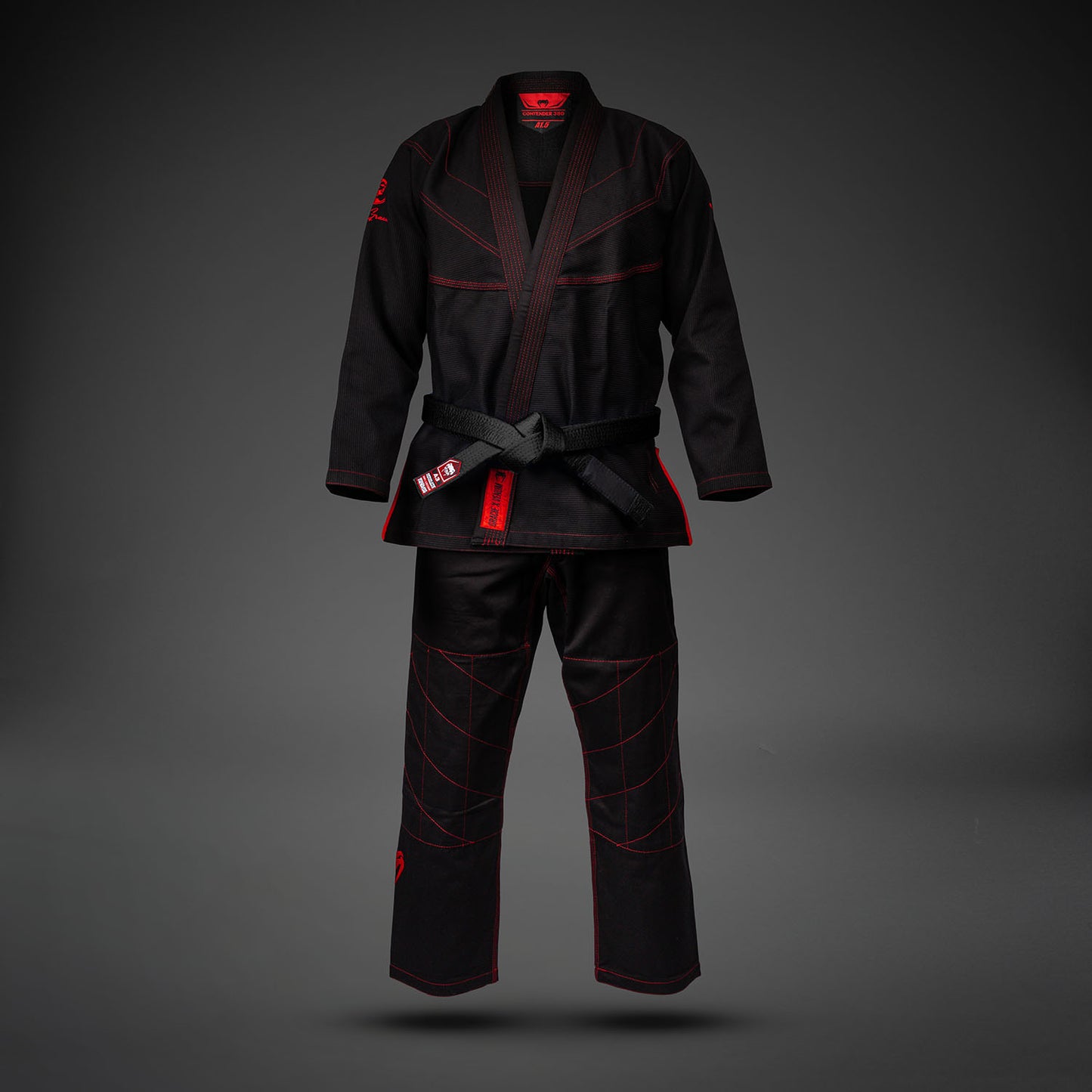 Venum X Roger Gracie Academy 주짓수 도복 – 블랙/레드