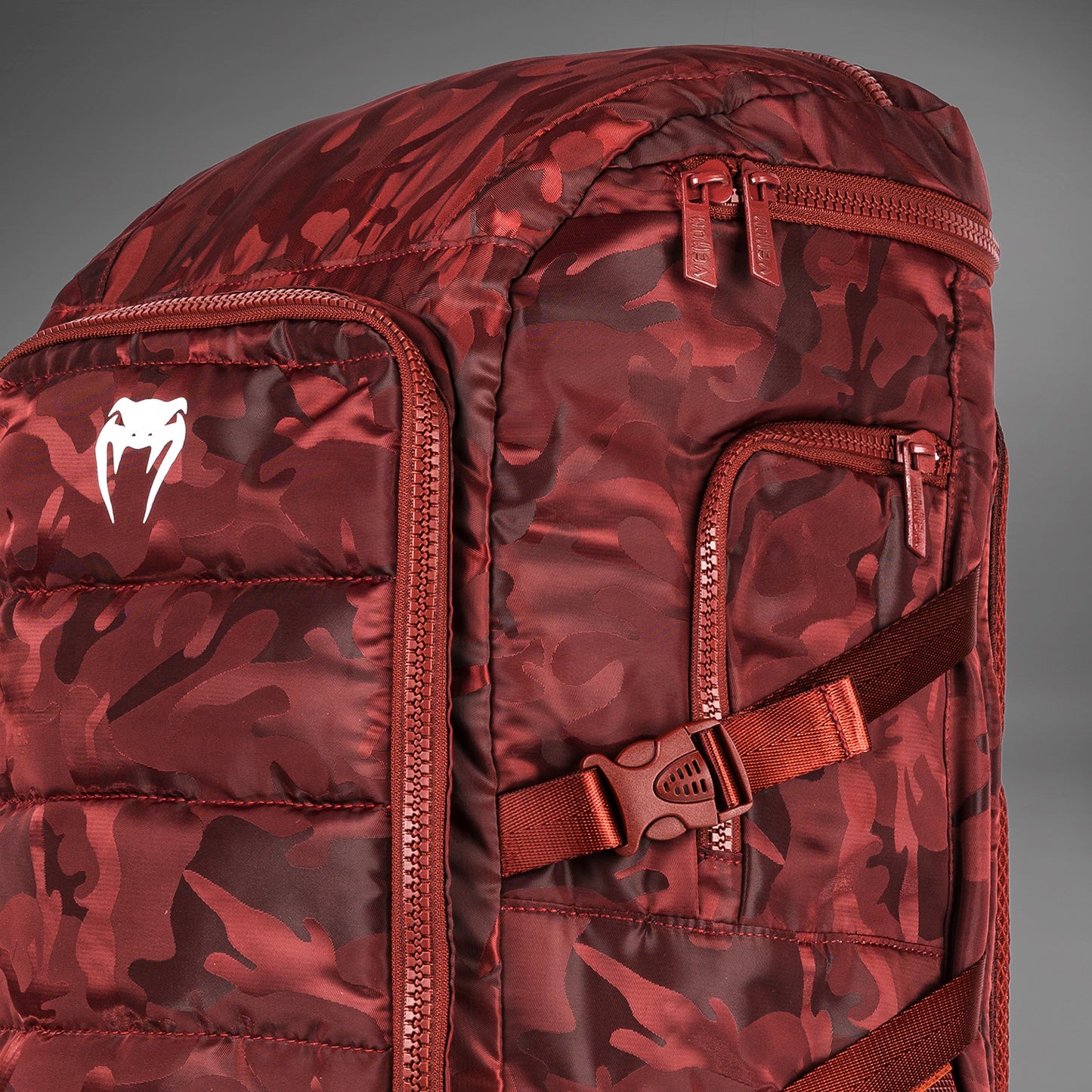 Venum Challenger Xtrem 백팩 (50-63L) – 카모/버건디