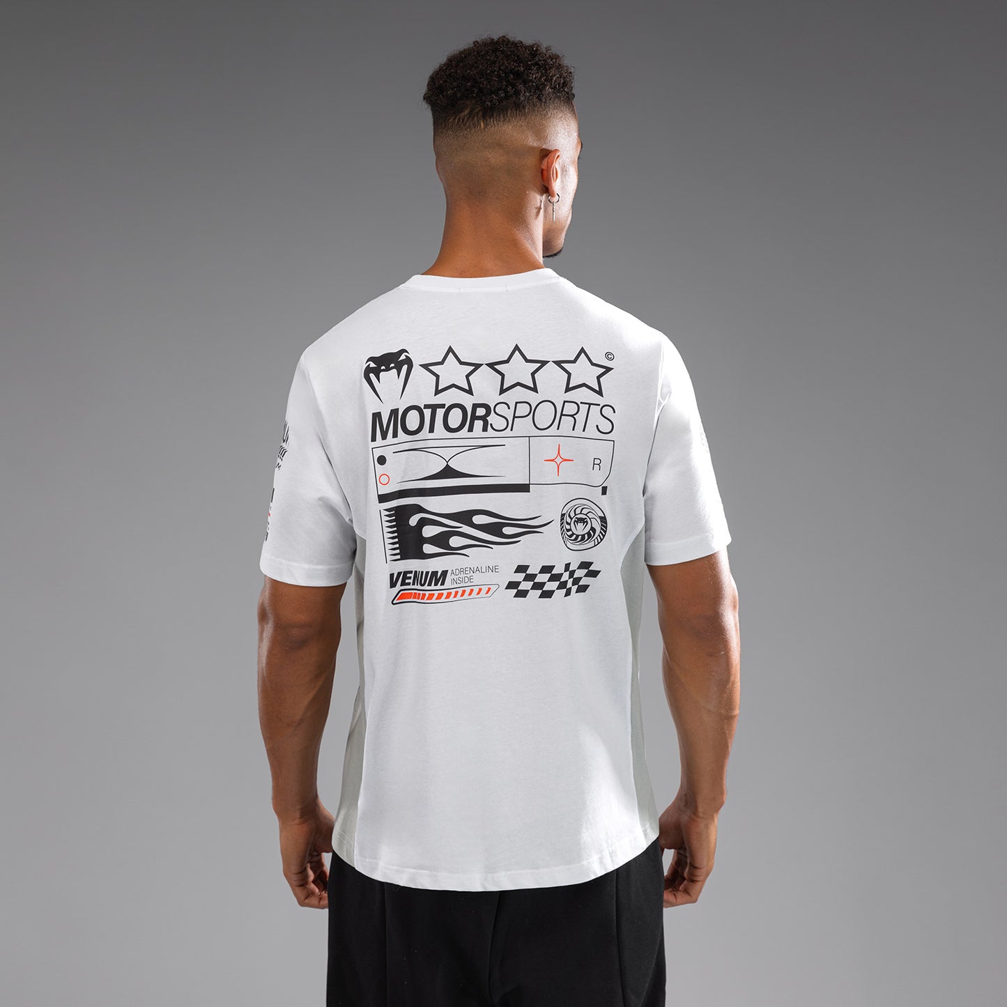Venum Motorsport 티셔츠 – 스노우 화이트