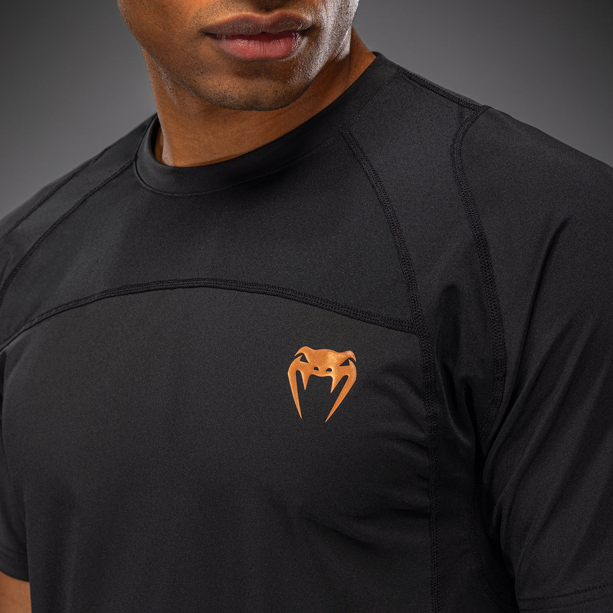 Venum G-Fit Revolution 드라이 테크 티셔츠 - 블랙/코퍼