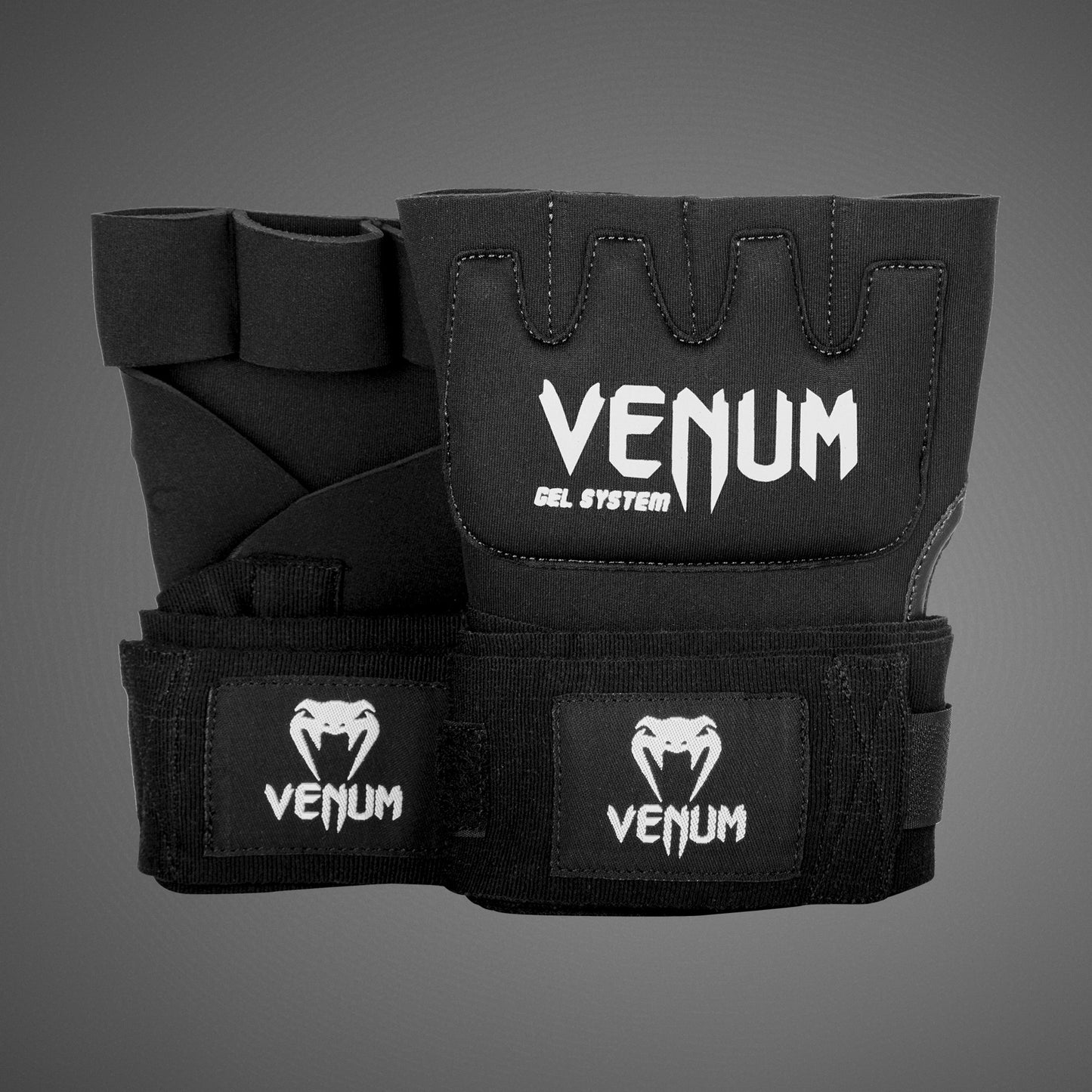 Venum Gel Kontact 퀵 랩 – 블랙