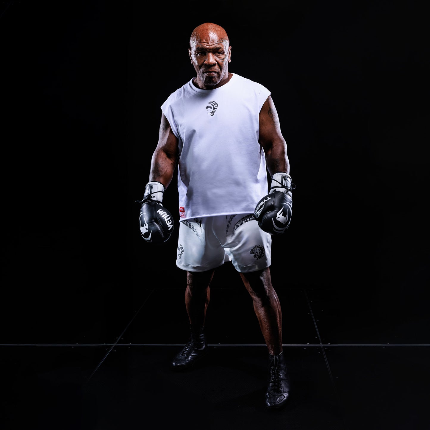 Venum x Mike Tyson: Tiger 민소매 티셔츠 – 옵티컬 화이트