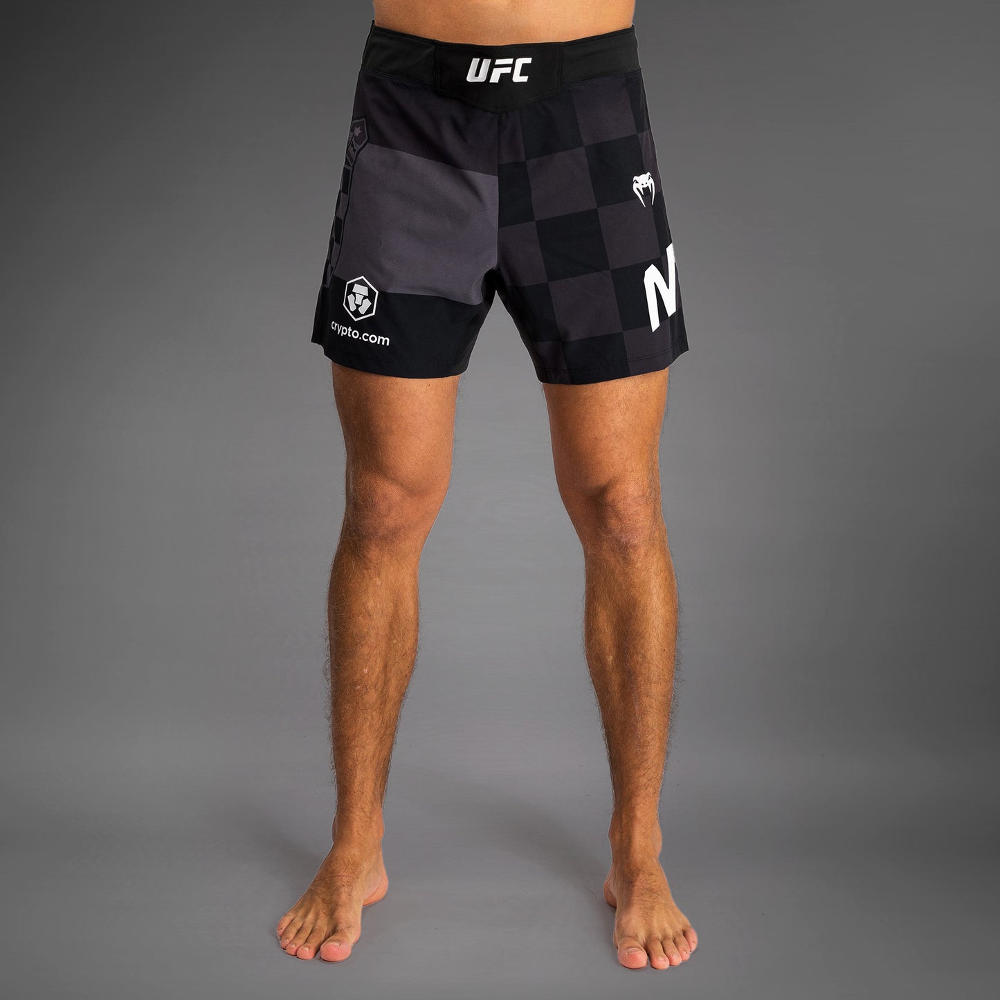 Men's UFC Unrivaled by Venum 블랙 Stipe Miocic 파이트 쇼츠