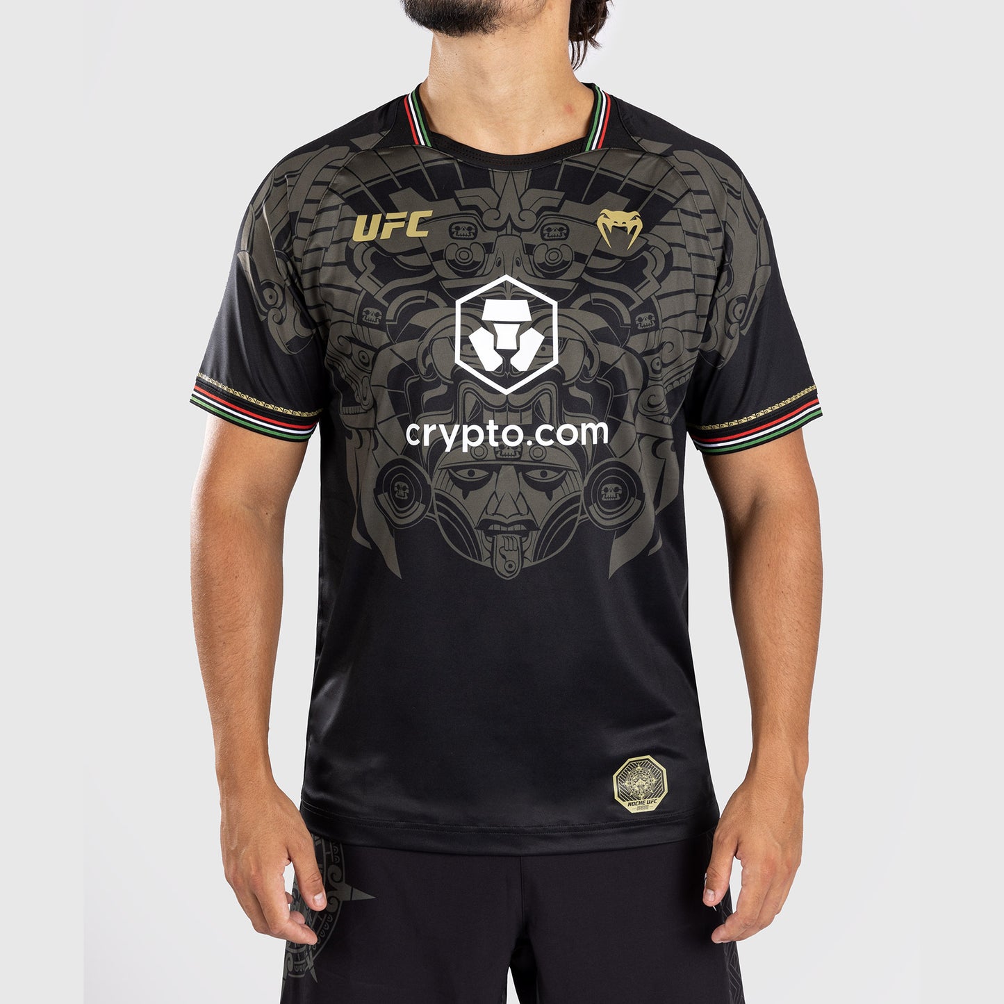 Noche UFC by Venum Authentic Fight Night 남성용 워크아웃 저지 – 블랙