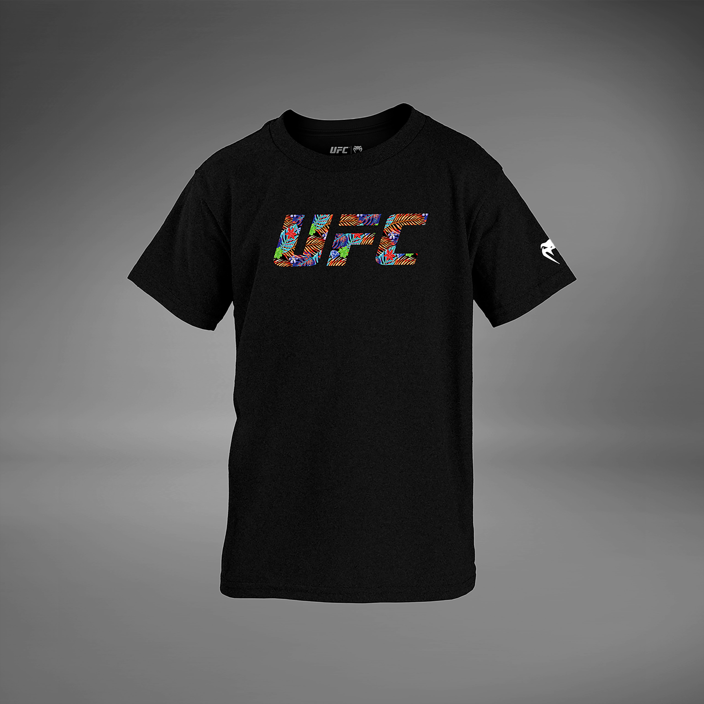 Kids UFC Unrivaled by Venum 블랙 Dustin Poirier 티셔츠