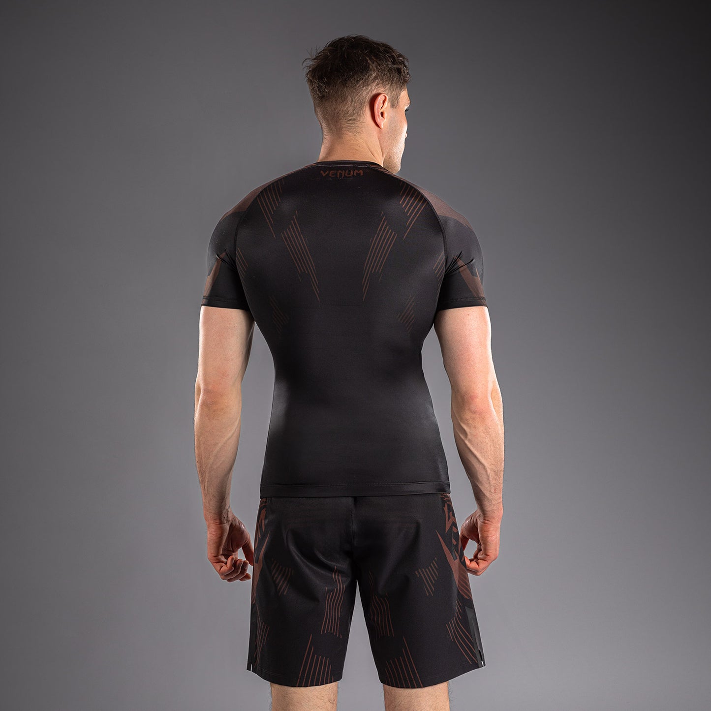 NO-GI 6.0 반팔 래쉬가드 블랙/브라운