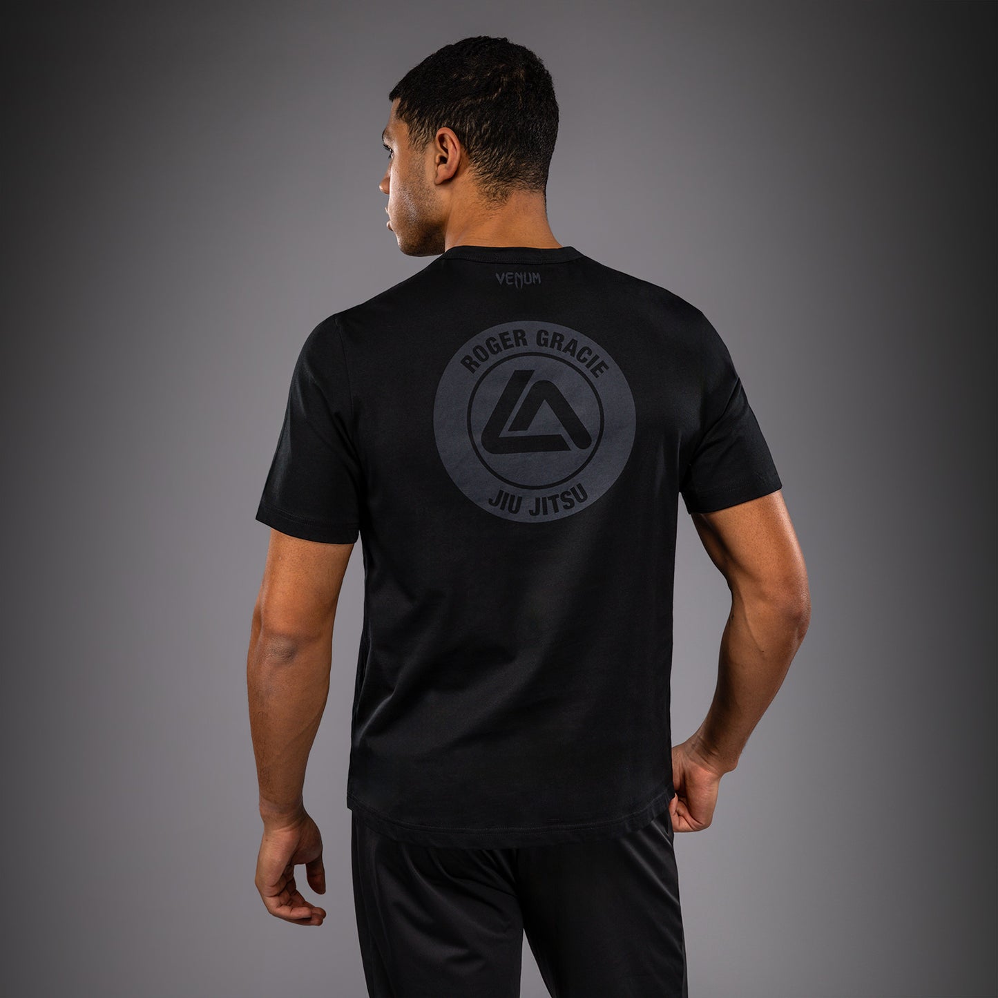 Venum X Roger Gracie Academy 티셔츠 – 블랙