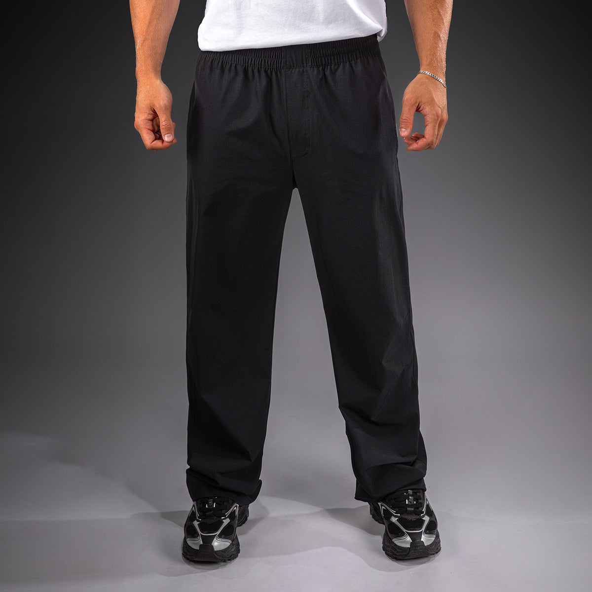 Venum Essential Woven Straight 스트레이트 팬츠 - 블랙