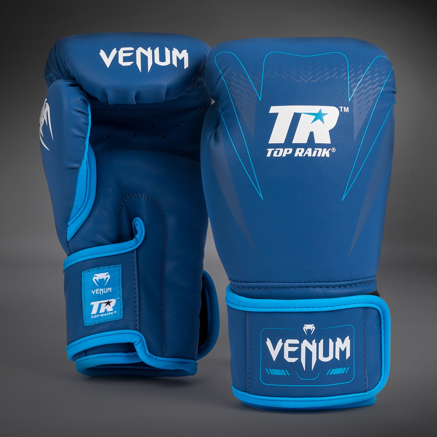 Venum x Top Rank Original Impact 복싱 글러브 – 네이비 블루