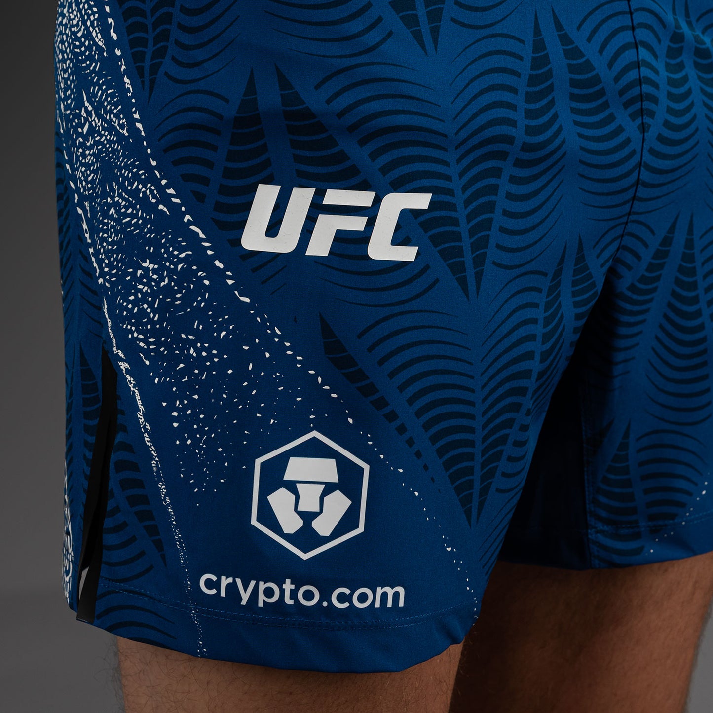 남성용 UFC Zenith by Venum 블루 어센틱 파이트 나이트 피트 파이트 쇼츠