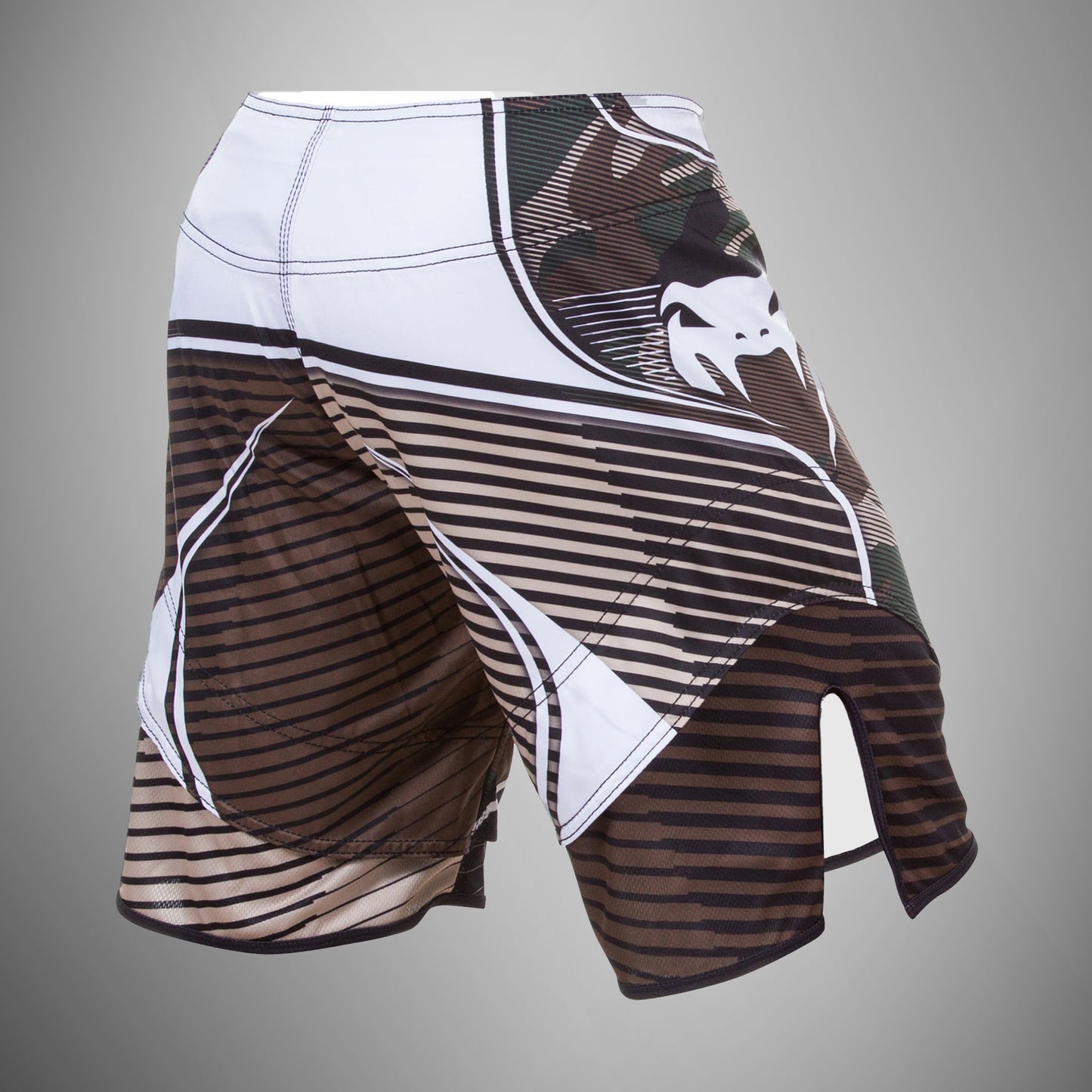 Venum Camo Hero 파이트 쇼츠 – 그린/브라운