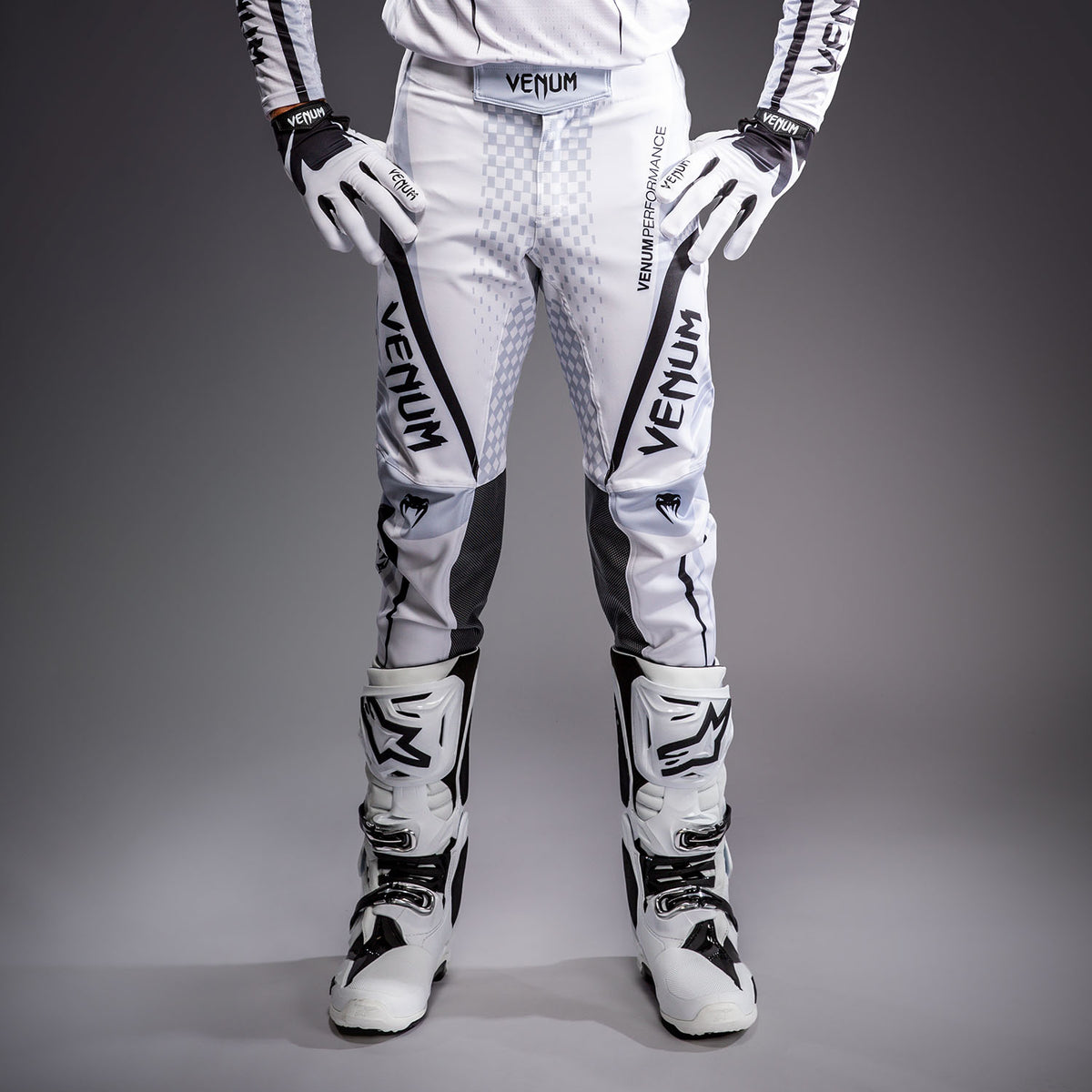 Venum MX Challenger 모토크로스 팬츠 - 화이트