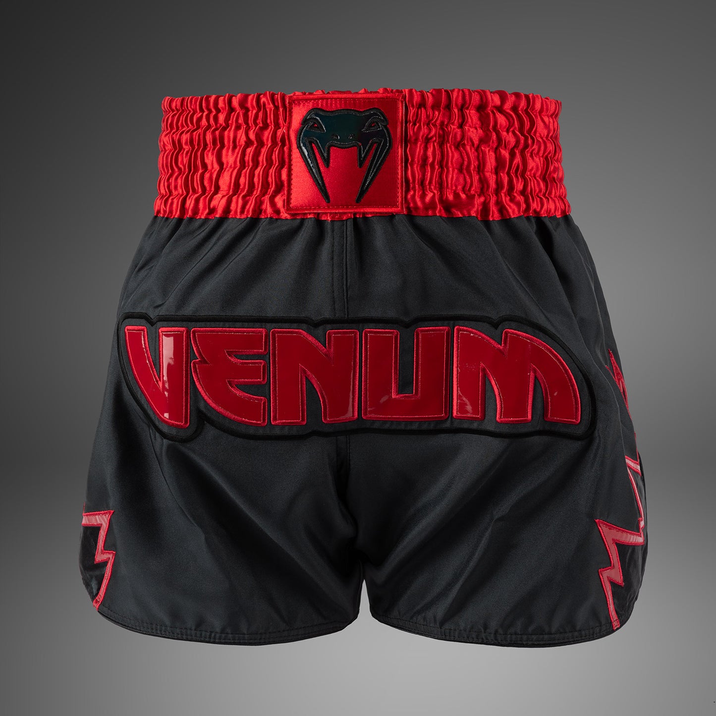 Venum Inferno 무에타이 쇼츠 – 차콜 그레이/레드
