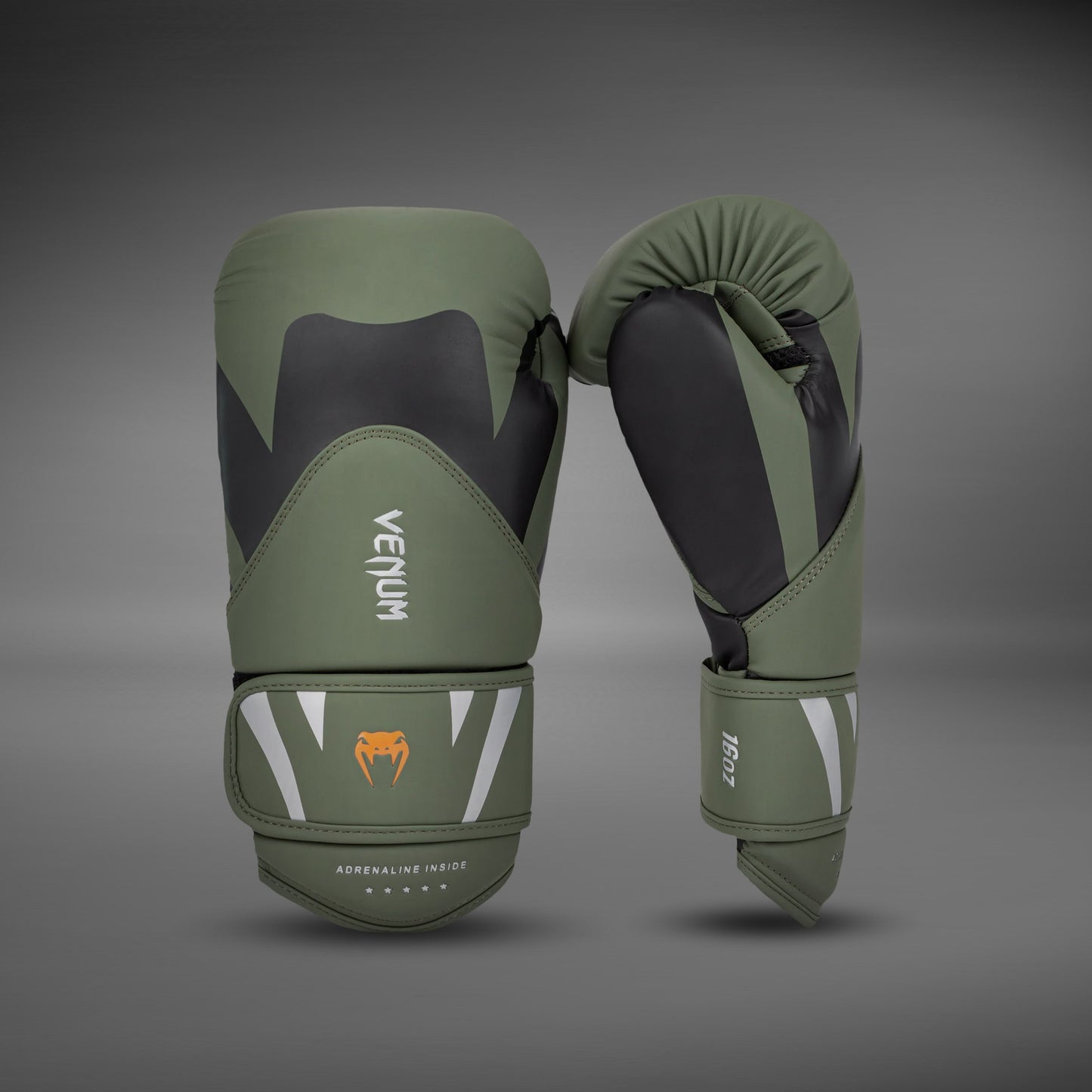 Venum Challenger 4.0 복싱 글러브 – 카키/블랙