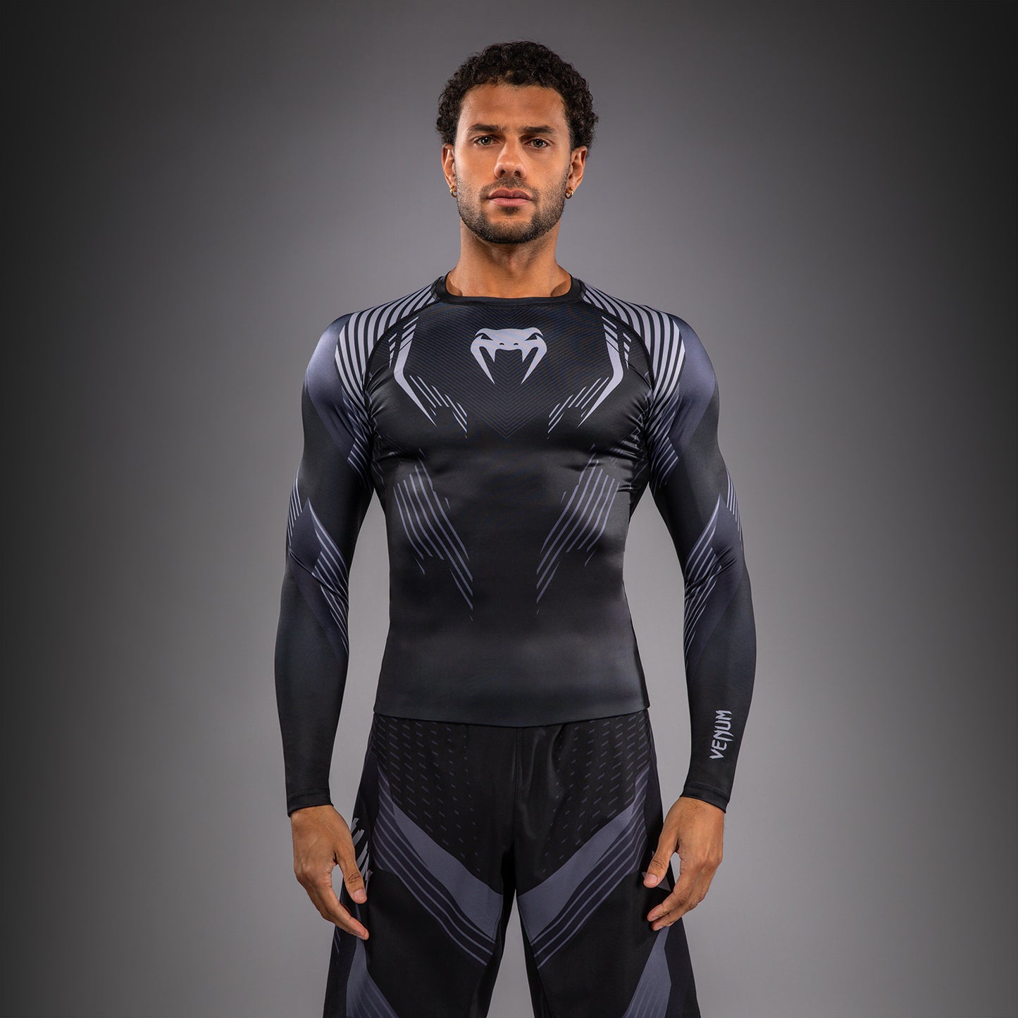 NO-GI 6.0 긴팔 래쉬가드 블랙/그레이